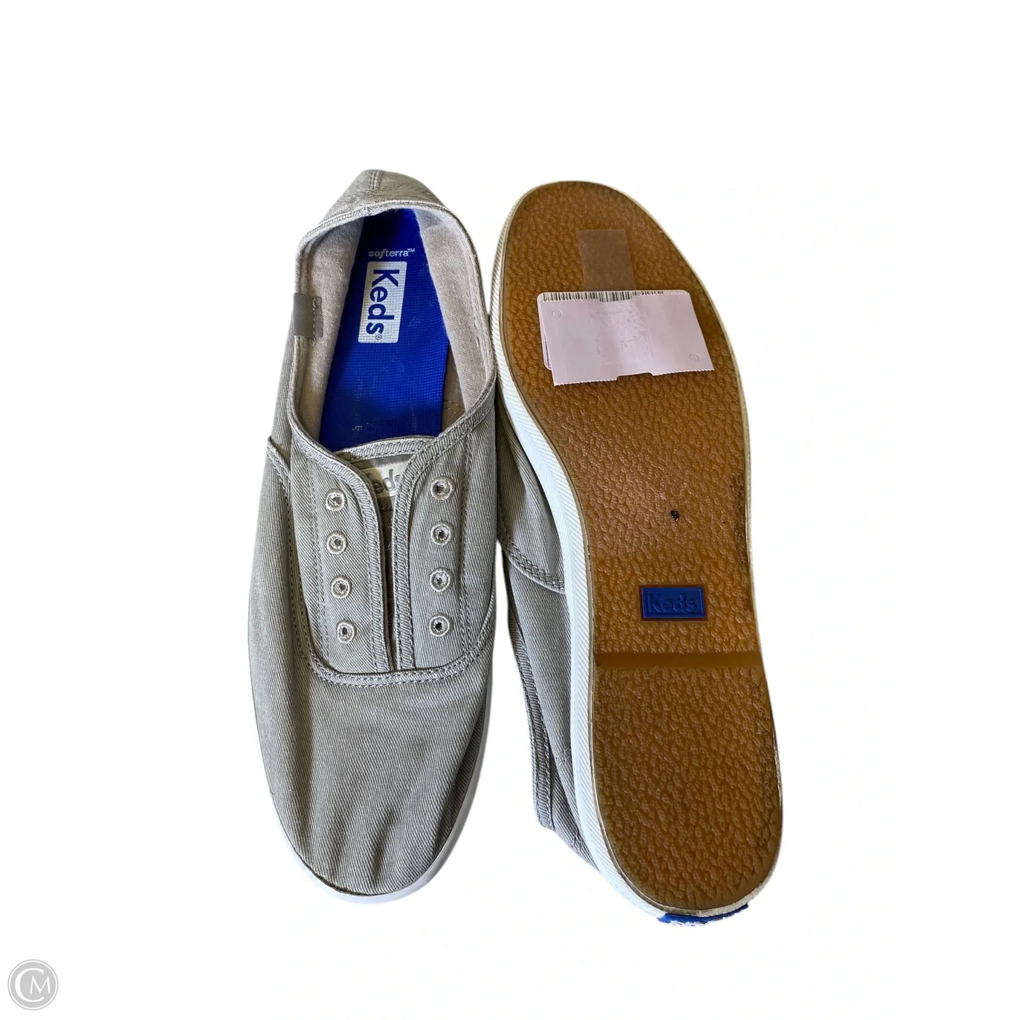 Shoes Flats By Keds In Grey, Size: 8.5