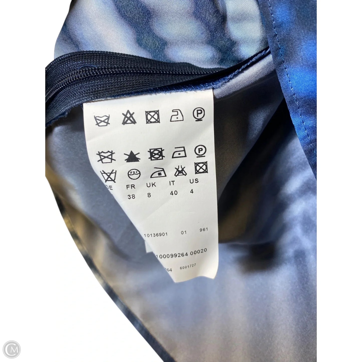 Top Short Sleeve By Hugo Boss In Blue, Size: S
