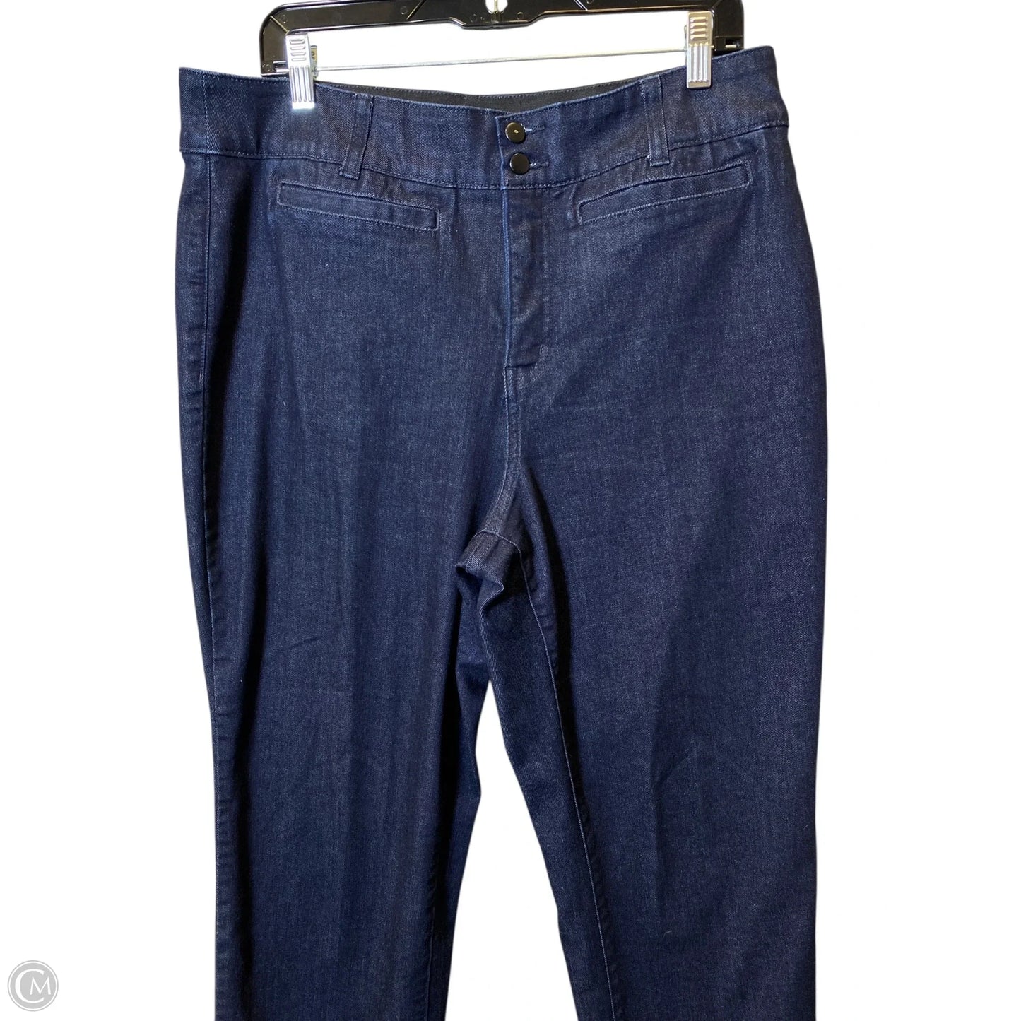 Jeans Straight By Christopher And Banks In Blue, Size: 16
