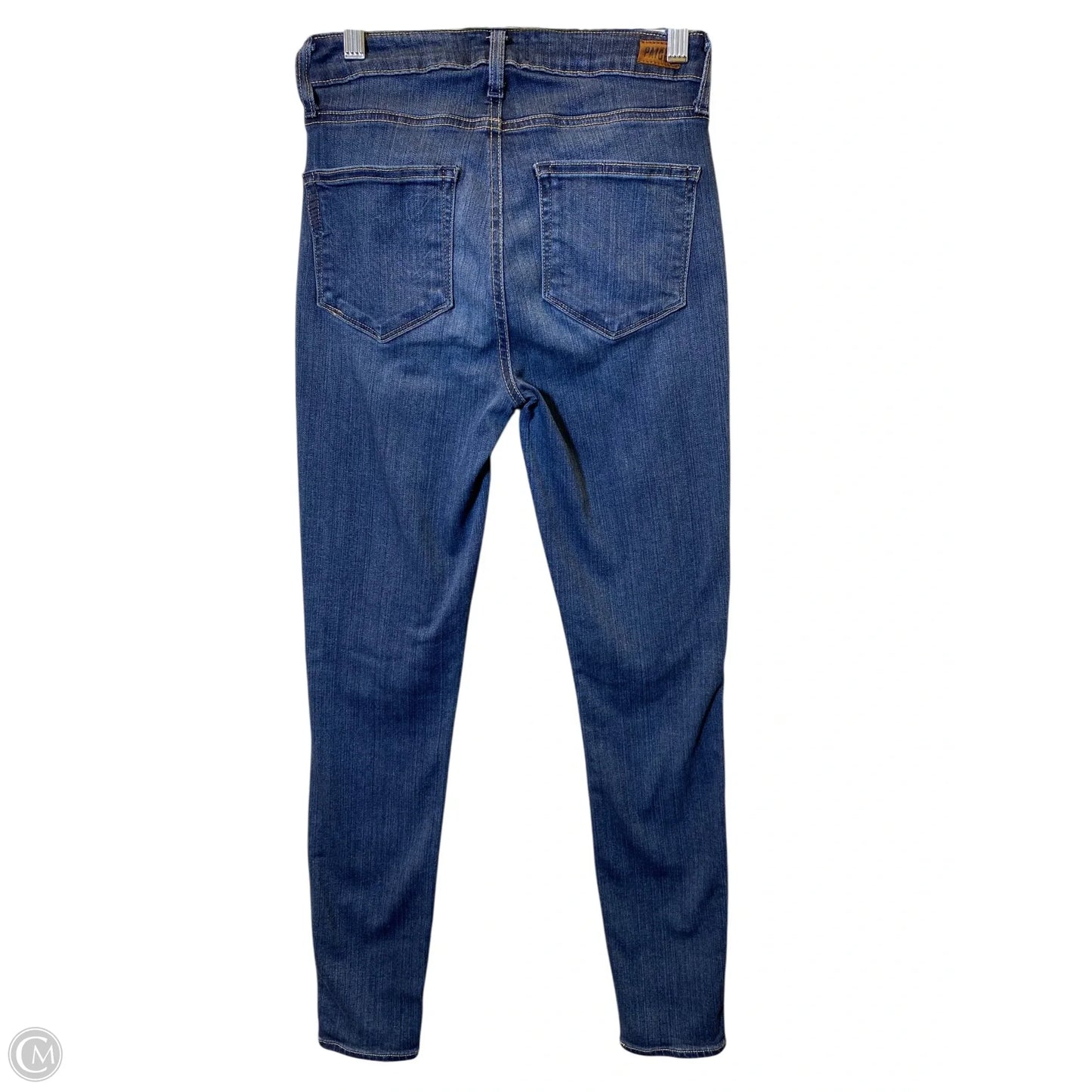 Jeans Skinny By Paige In Blue Denim, Size: 4