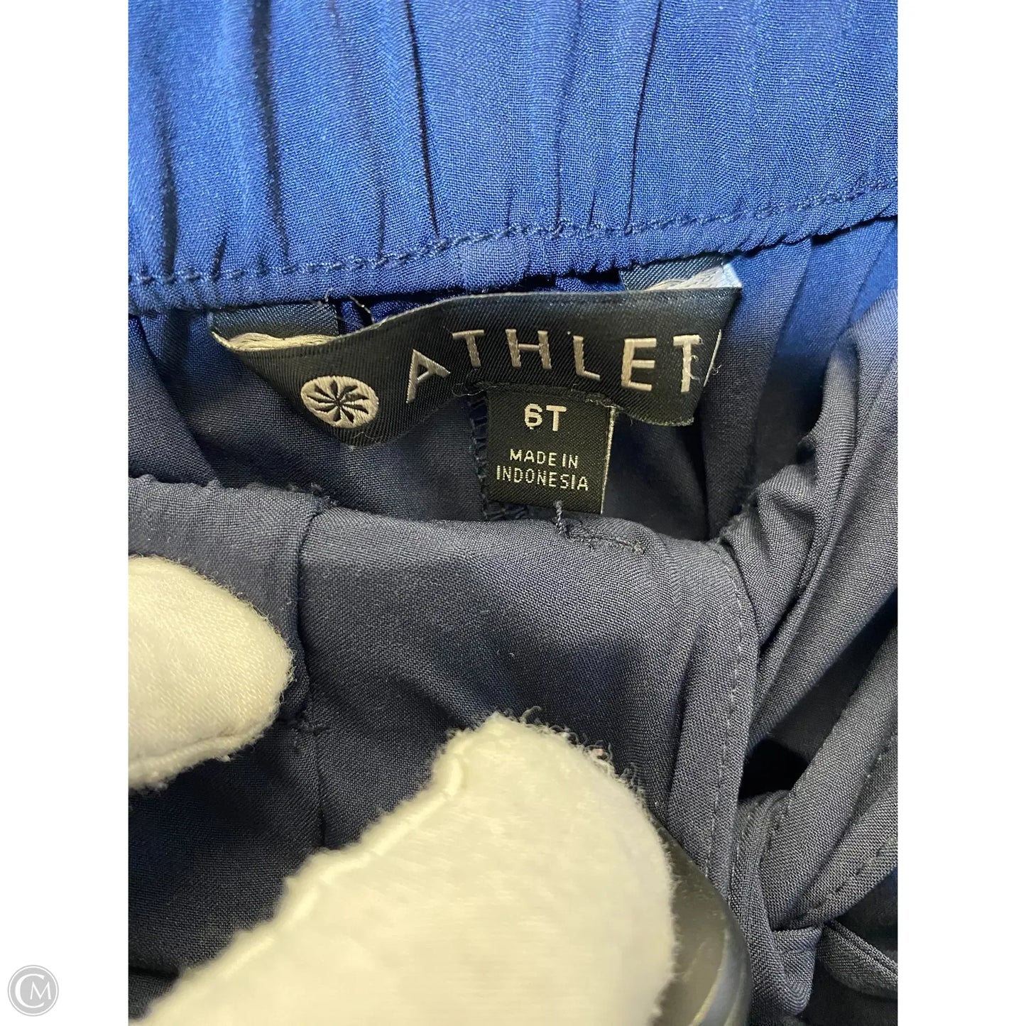 Athletic Pants By Athleta In Navy, Size: 6