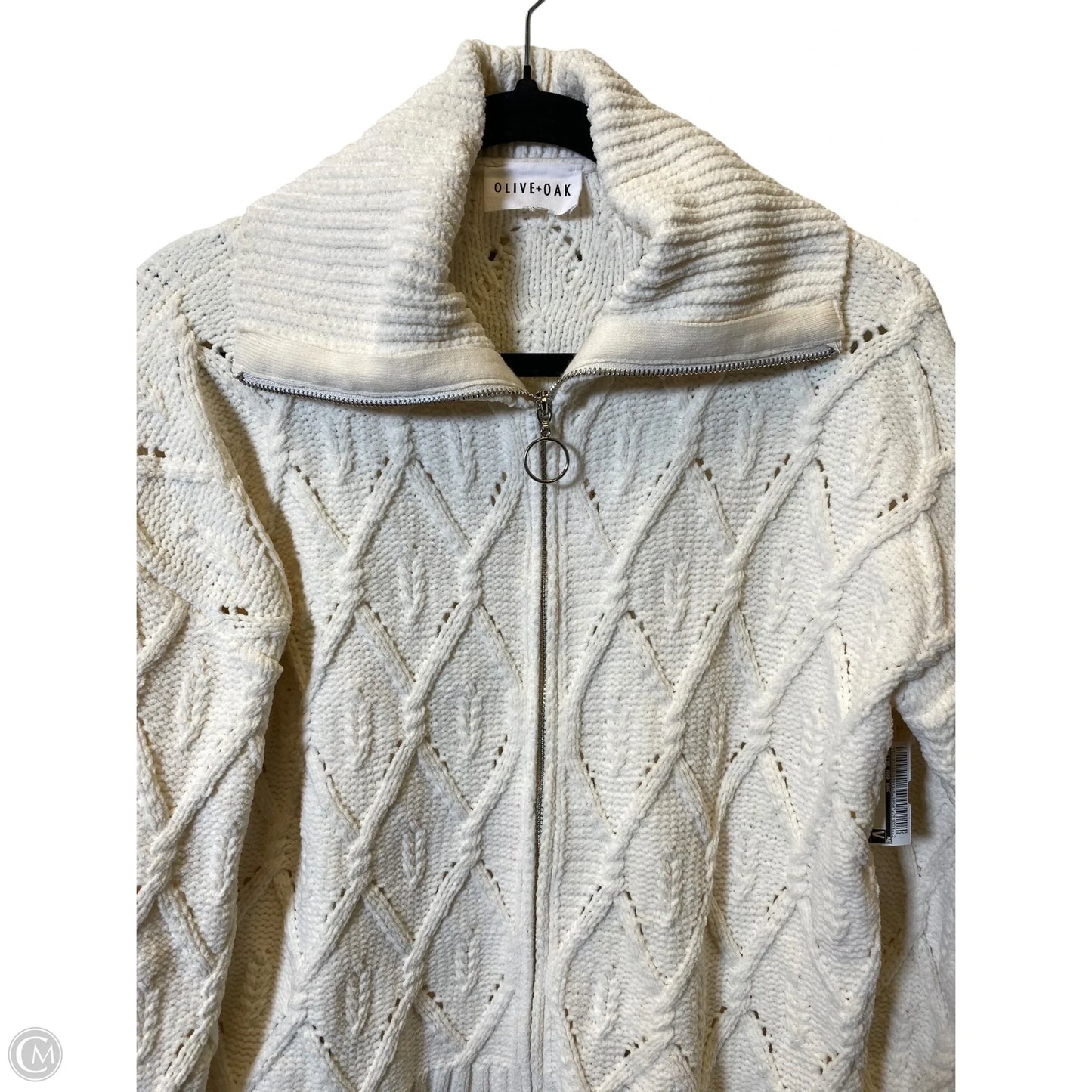 Sweater By Olive And Oak In Cream, Size: L