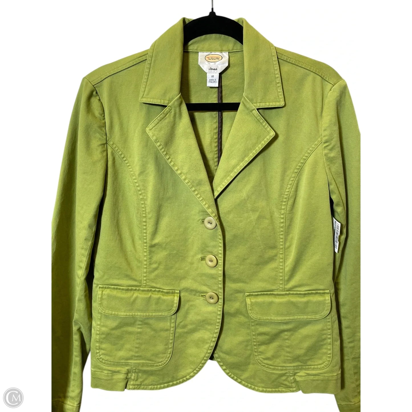 Jacket Other By Talbots In Green, Size: 10