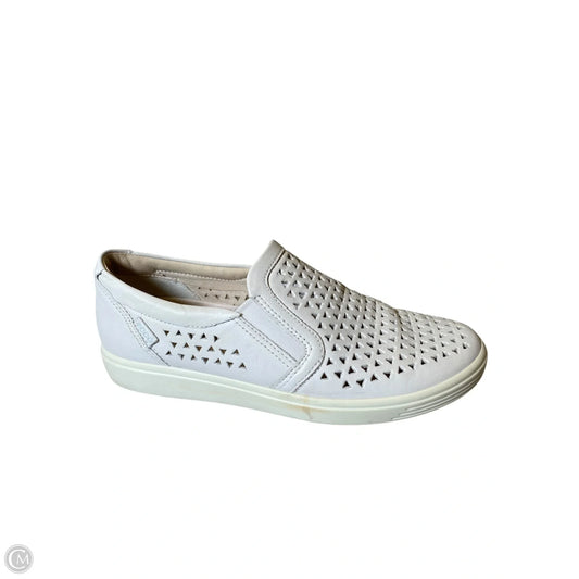 Shoes Flats By Ecco In White, Size: 7