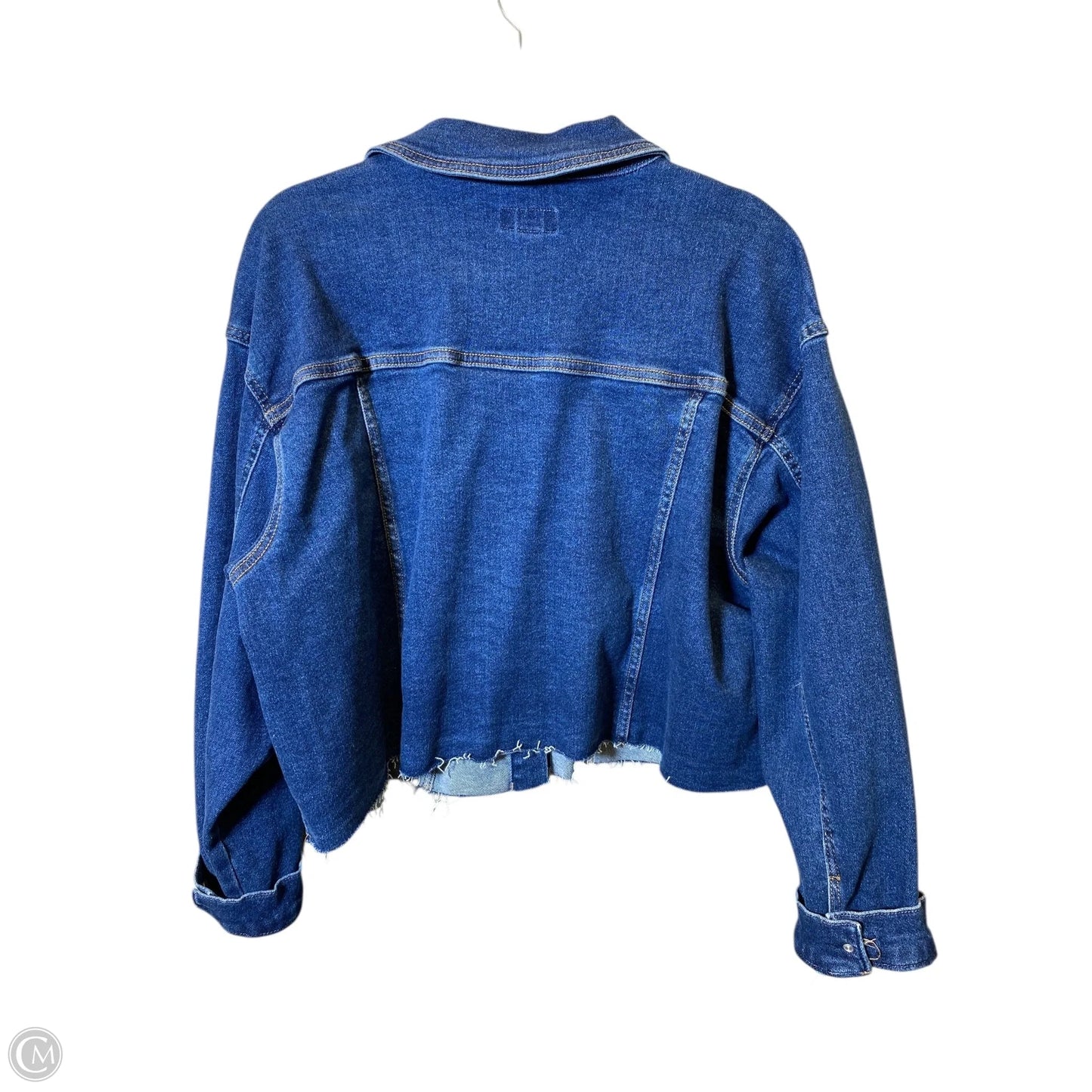 Jacket Denim By Ava & Viv In Blue Denim, Size: 2x