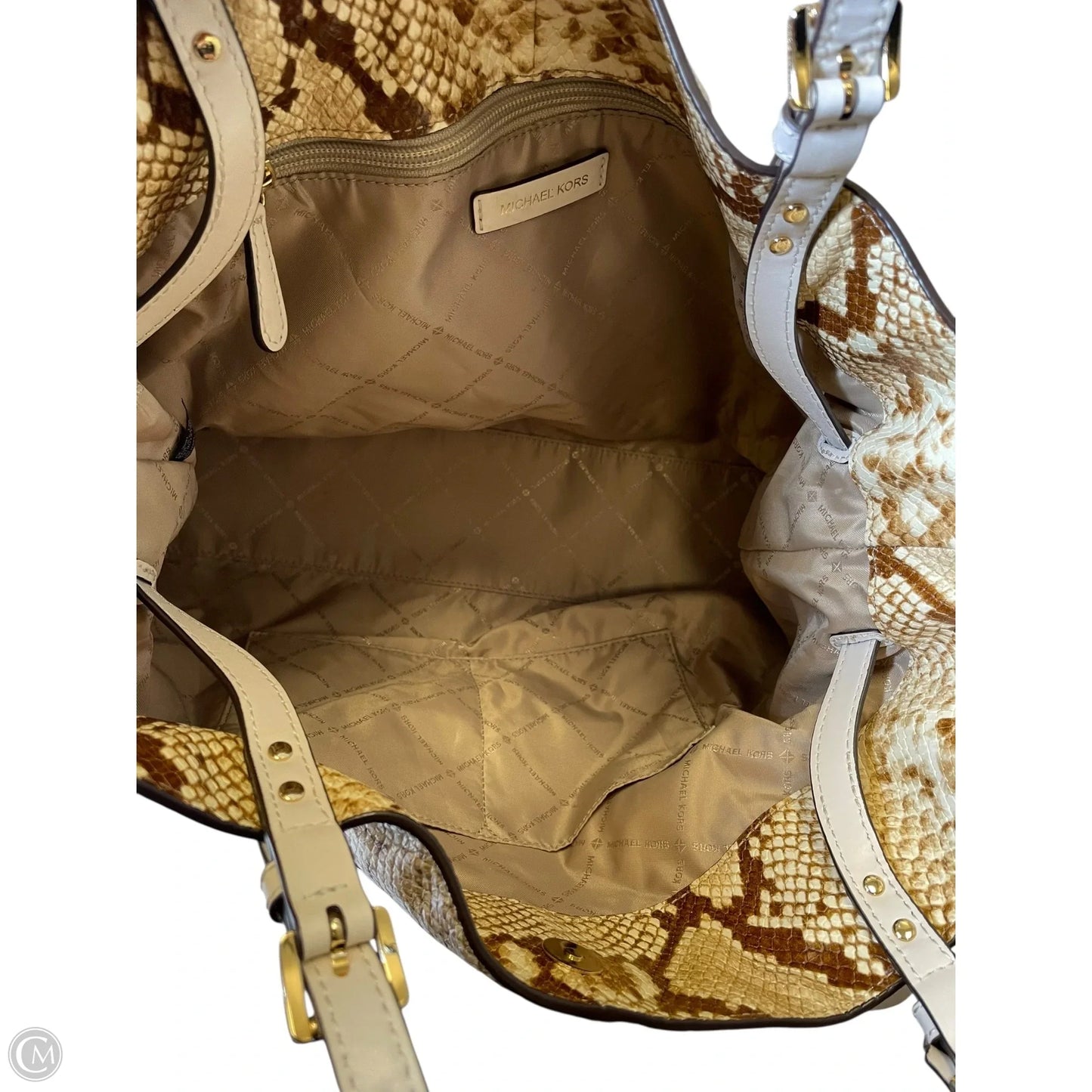 Handbag Designer By Michael Kors, Size: Large