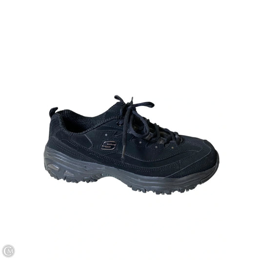 Shoes Athletic By Skechers In Black, Size: 10