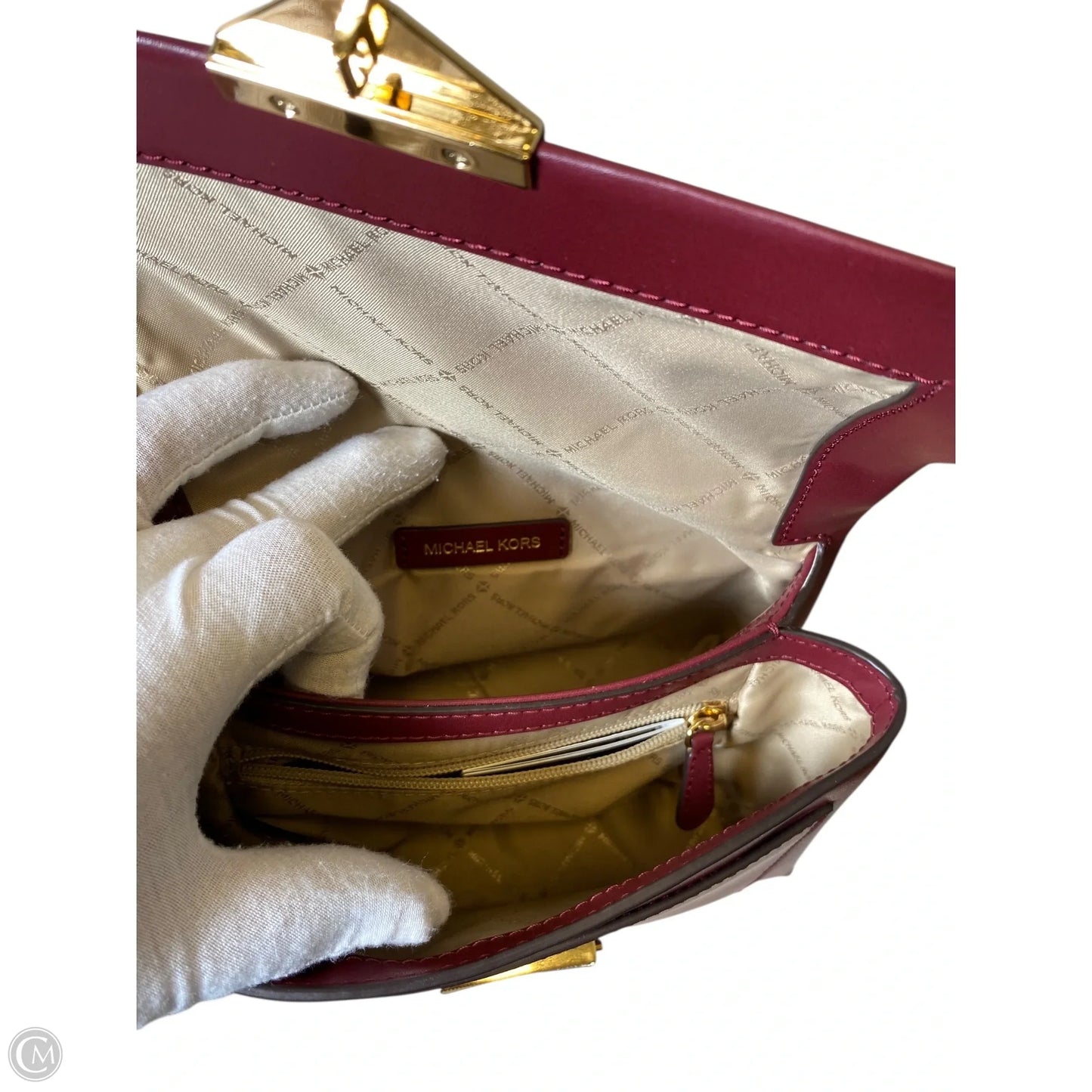 Handbag Designer By Michael Kors, Size: Medium