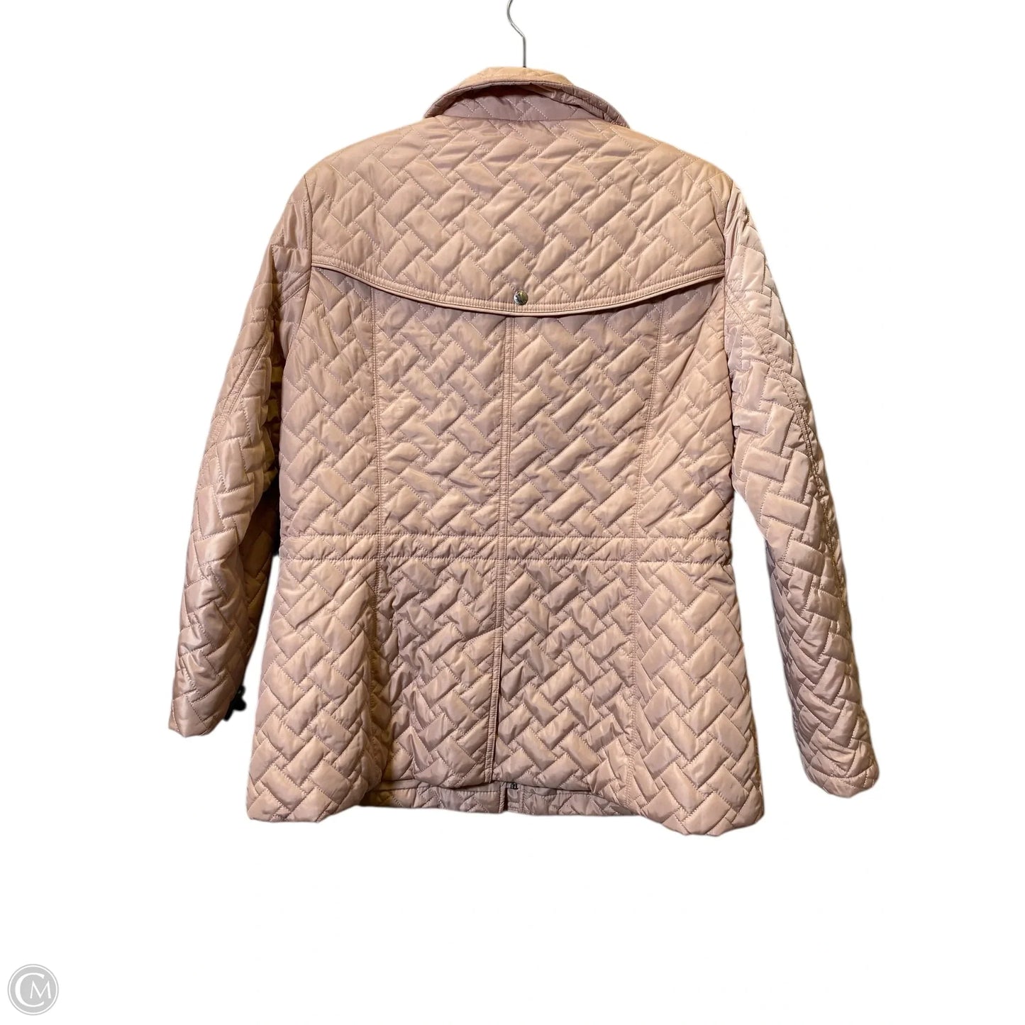 Jacket Puffer & Quilted By Cole-haan In Pink, Size: L