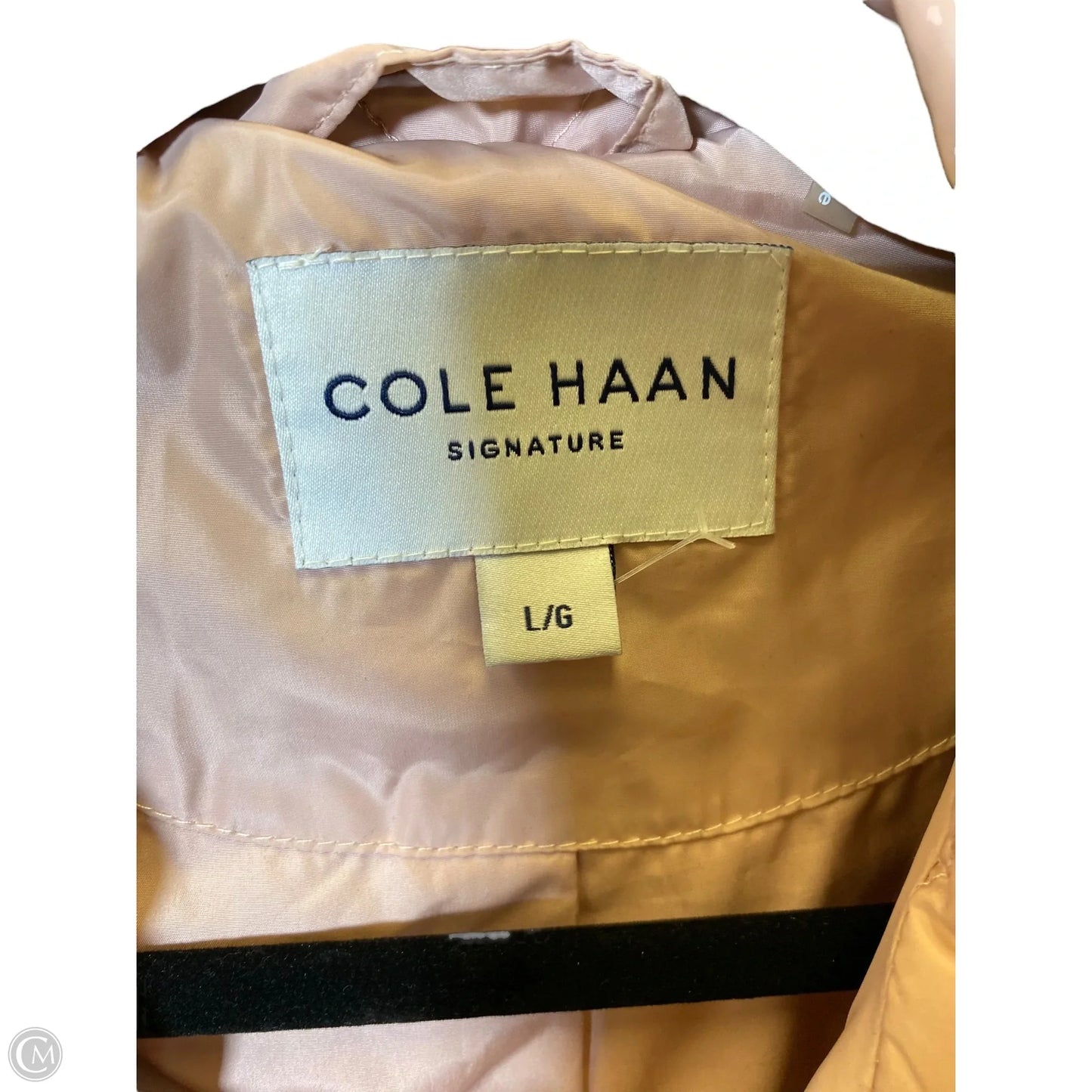 Jacket Puffer & Quilted By Cole-haan In Pink, Size: L