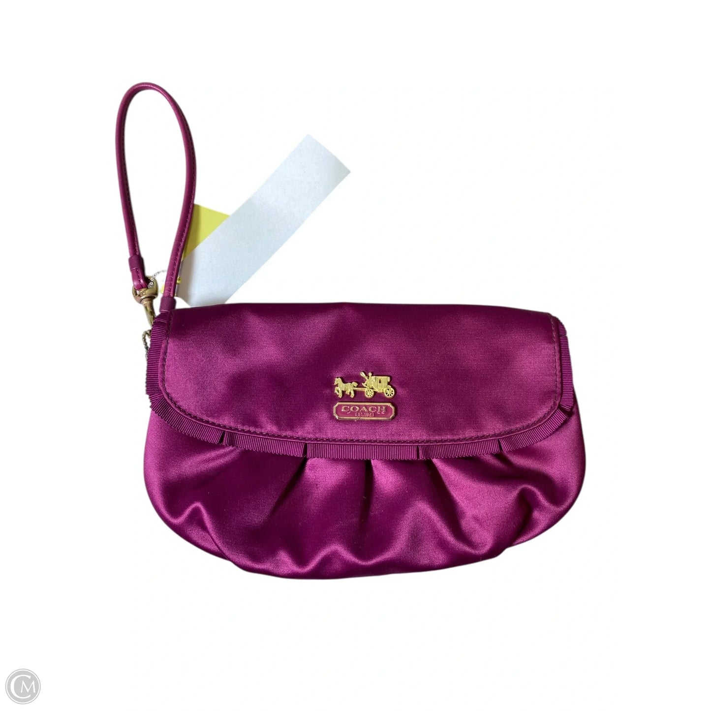 Wristlet Designer By Coach, Size: Medium