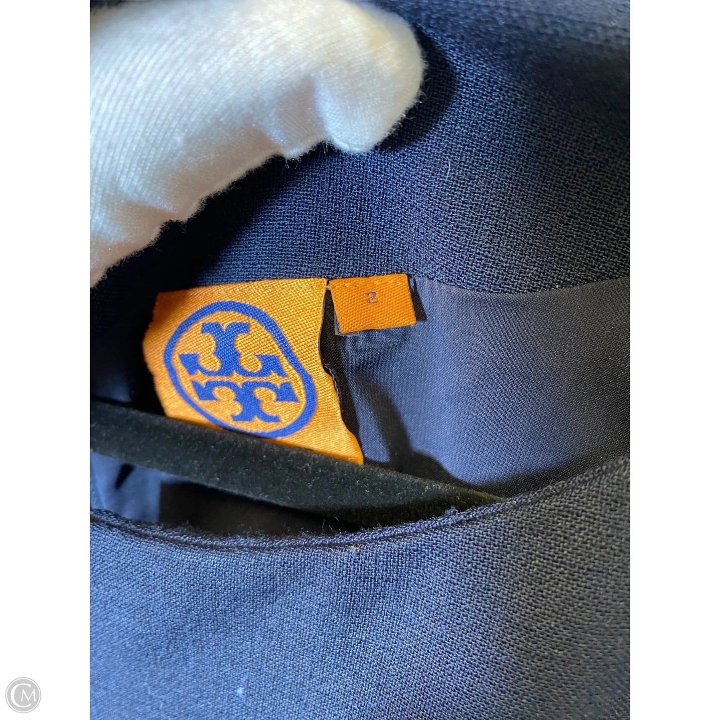 Dress Designer By Tory Burch In Navy, Size: 2
