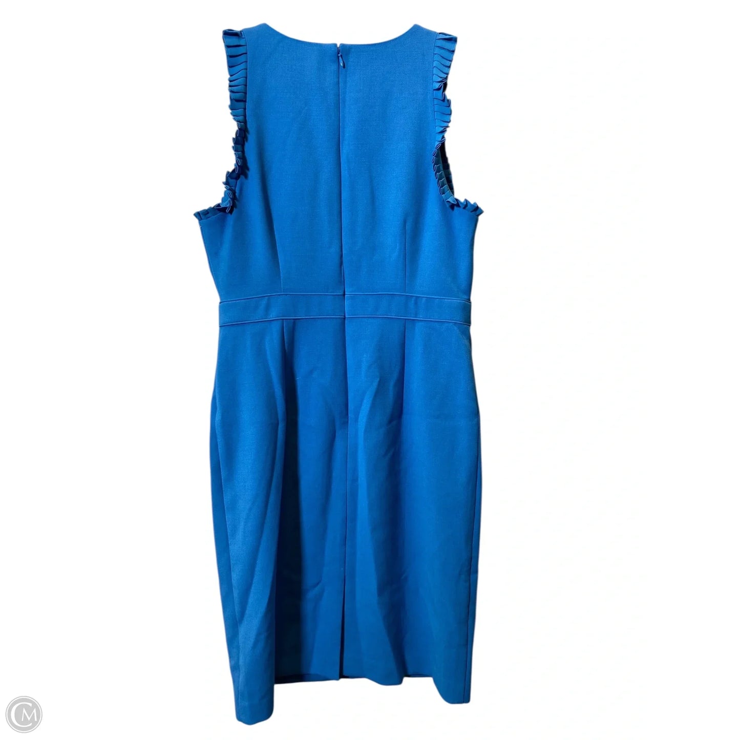 Dress Casual Midi By Ann Taylor In Blue, Size: 8