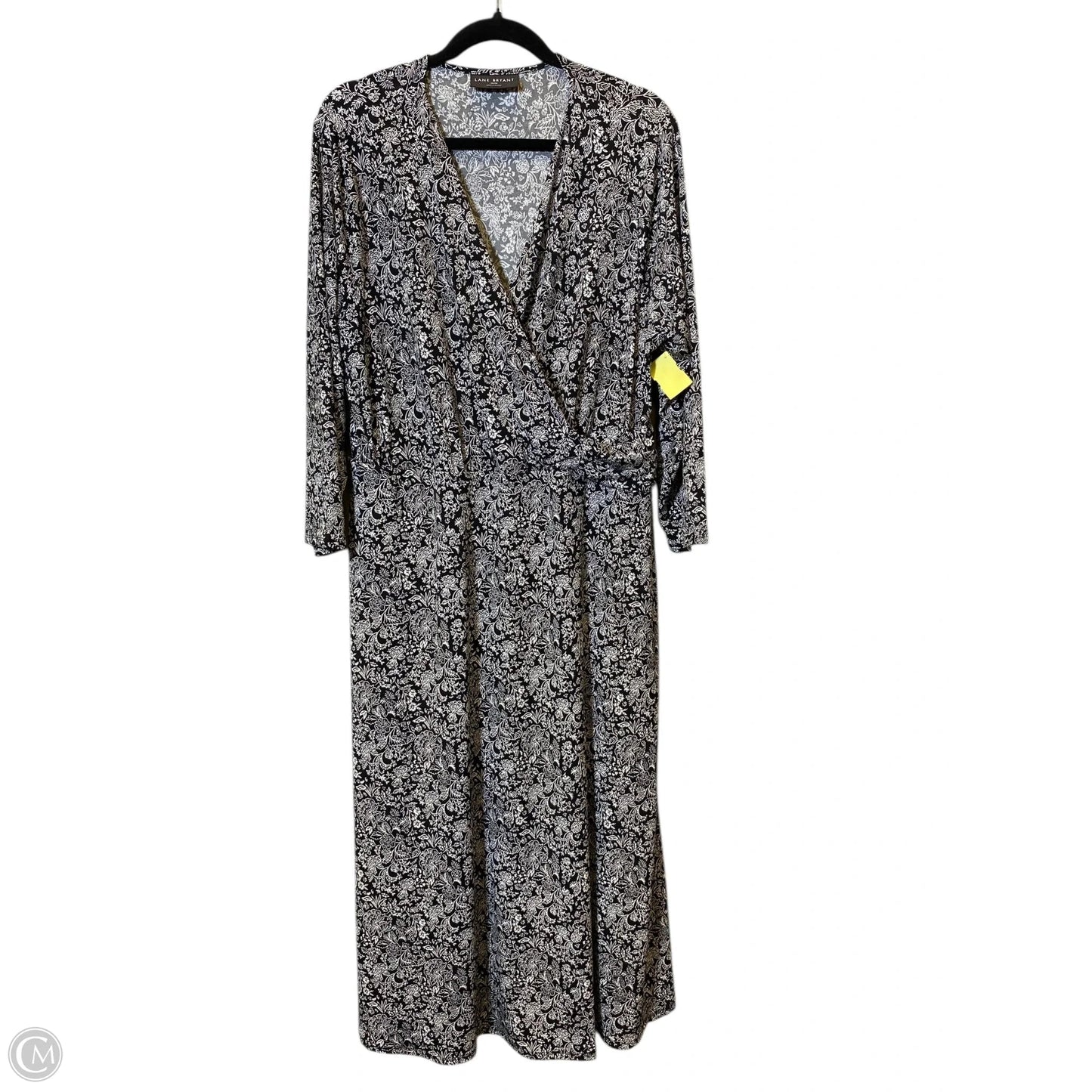 Dress Casual Maxi By Lane Bryant In Black & White, Size: Xl