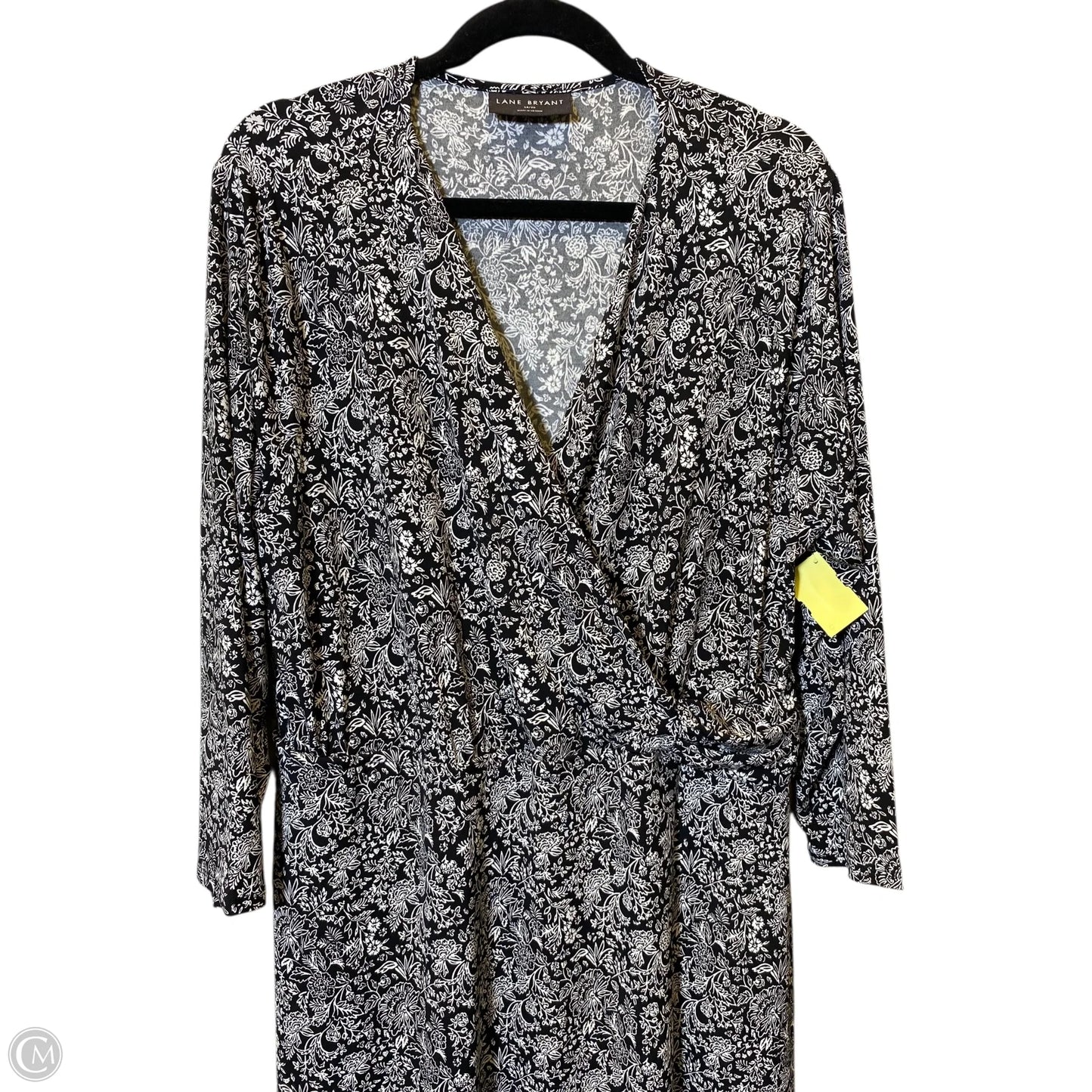 Dress Casual Maxi By Lane Bryant In Black & White, Size: Xl