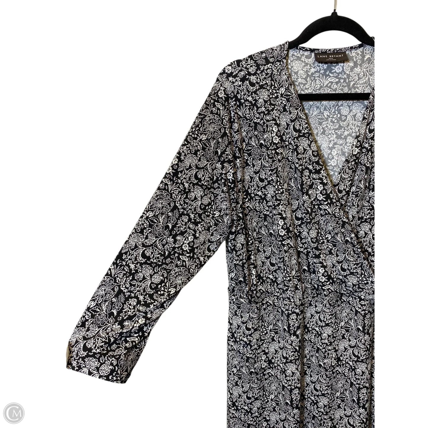 Dress Casual Maxi By Lane Bryant In Black & White, Size: Xl