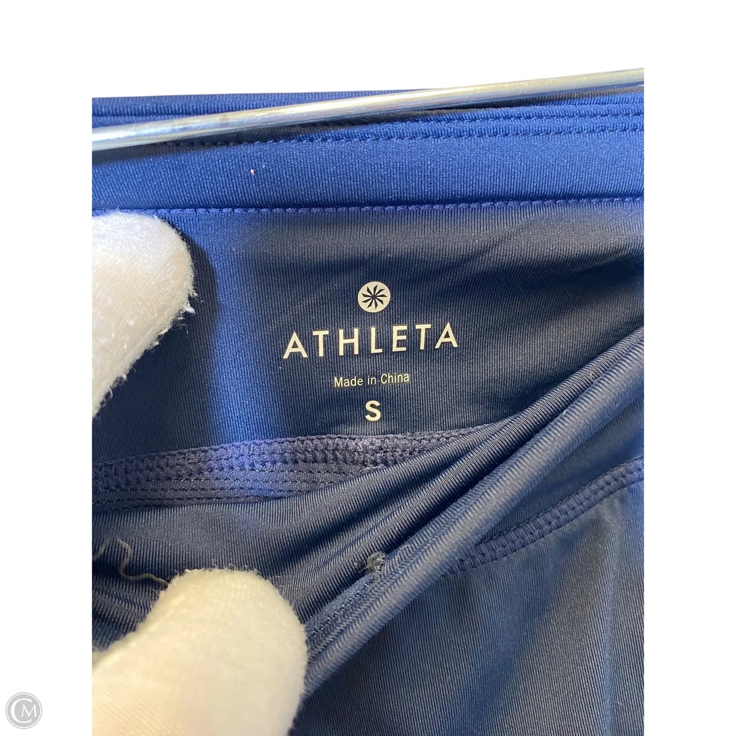 Athletic Skort By Athleta In Navy, Size: S