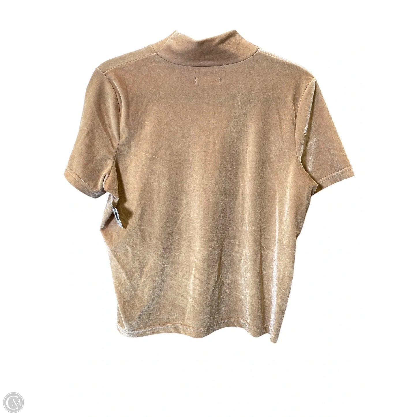 Top Short Sleeve By Madewell In Peach, Size: M