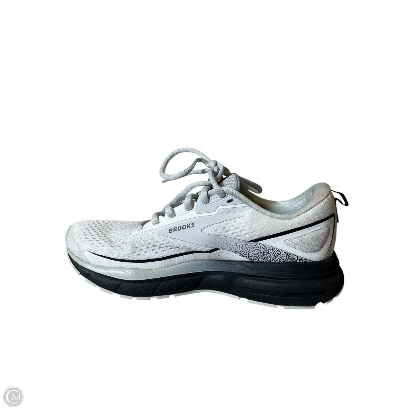 Shoes Athletic By Brooks In White, Size: 7