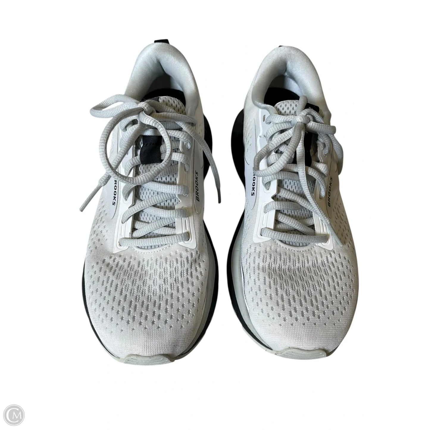 Shoes Athletic By Brooks In White, Size: 7