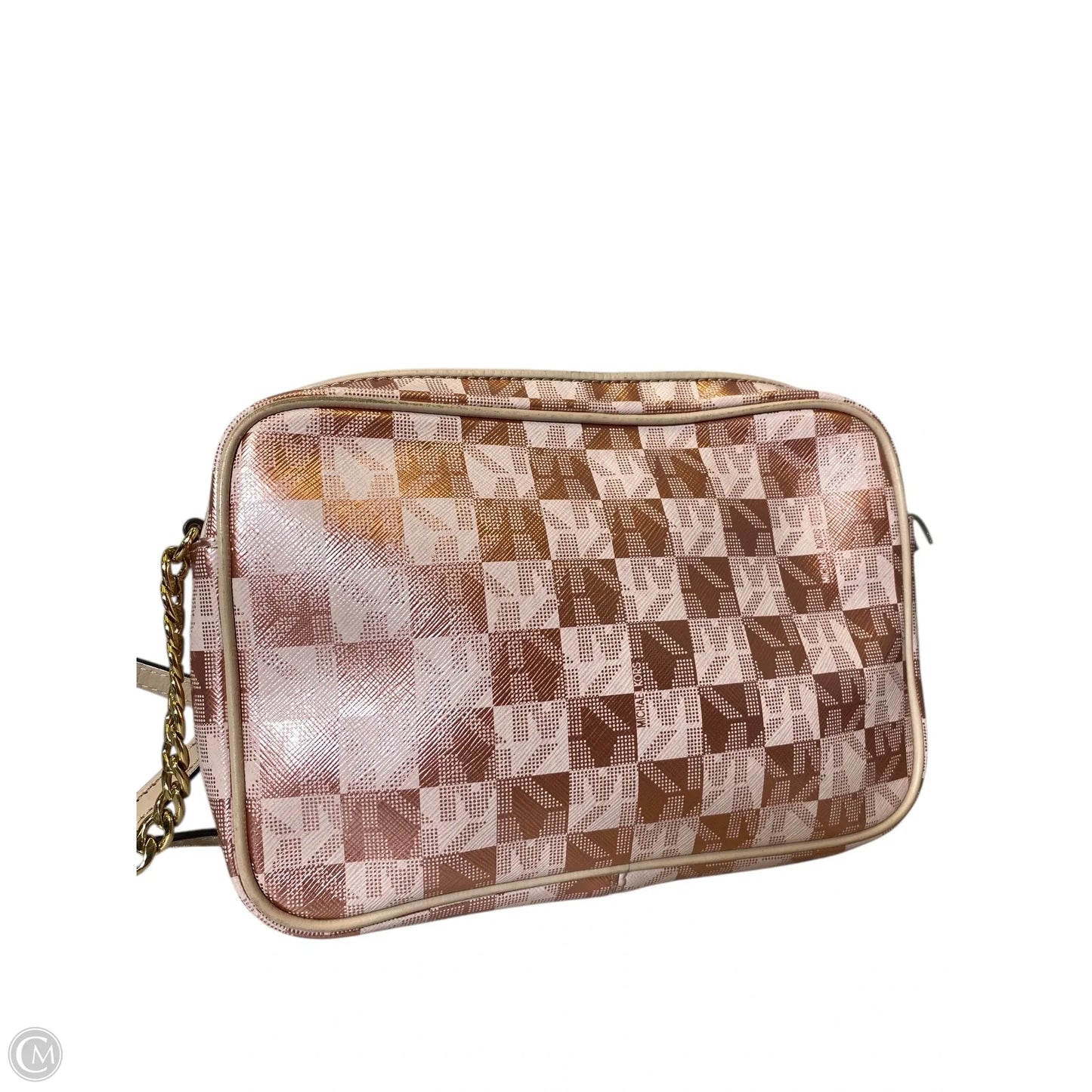 Crossbody Designer By Michael Kors, Size: Medium