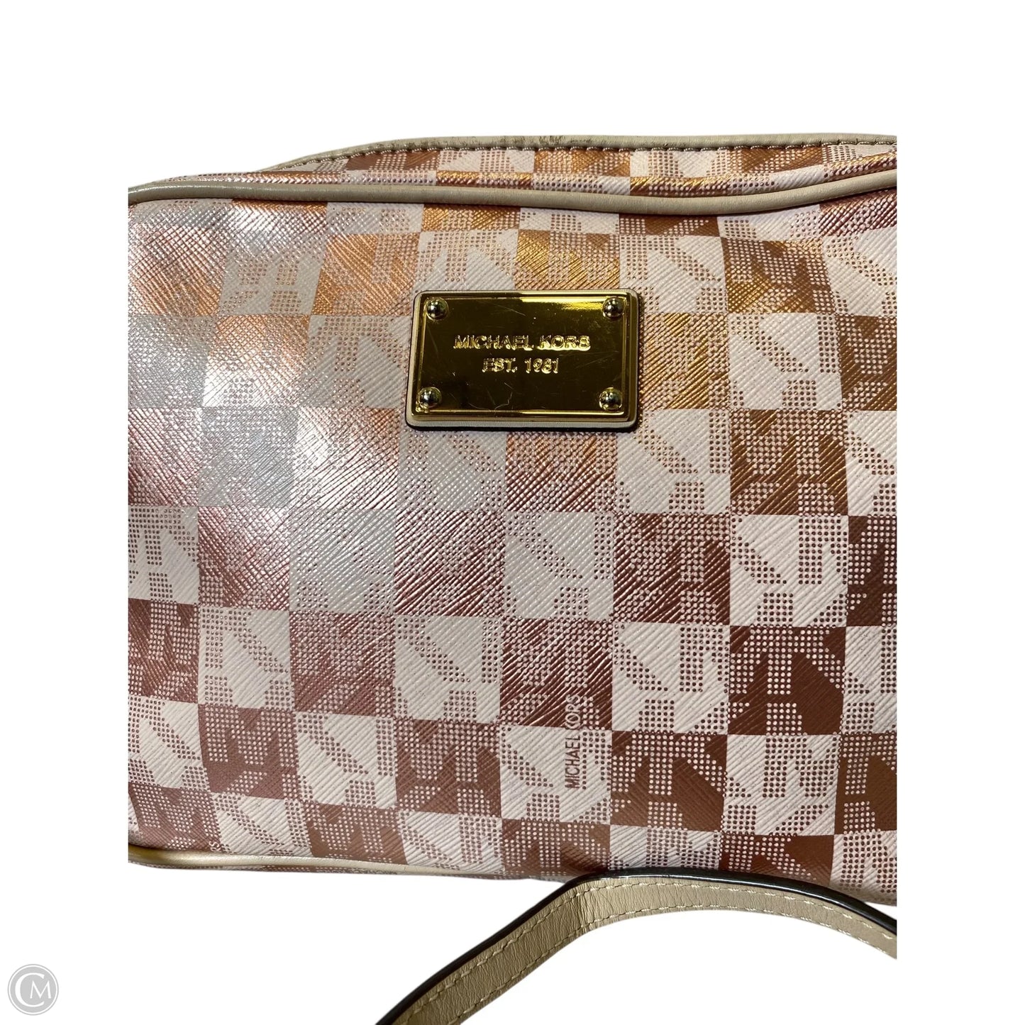 Crossbody Designer By Michael Kors, Size: Medium