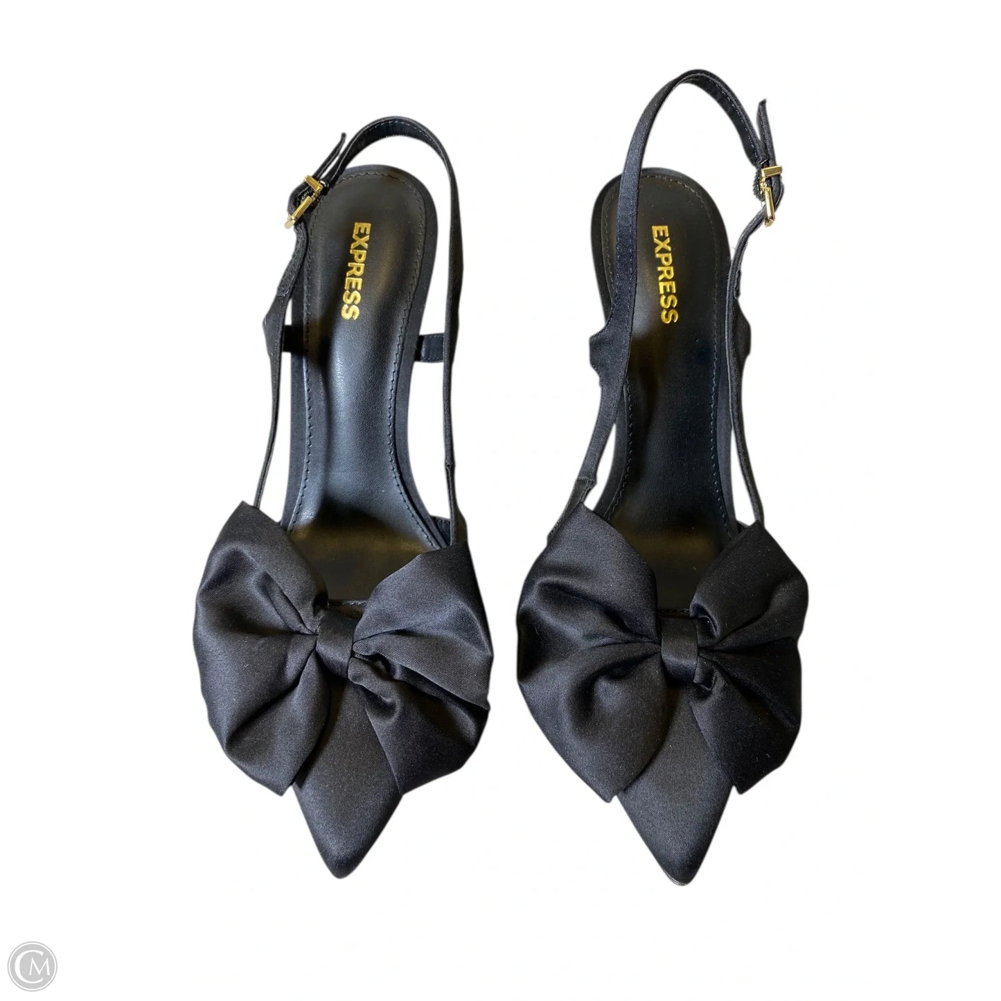 Shoes Heels Kitten By Express In Black, Size: 8