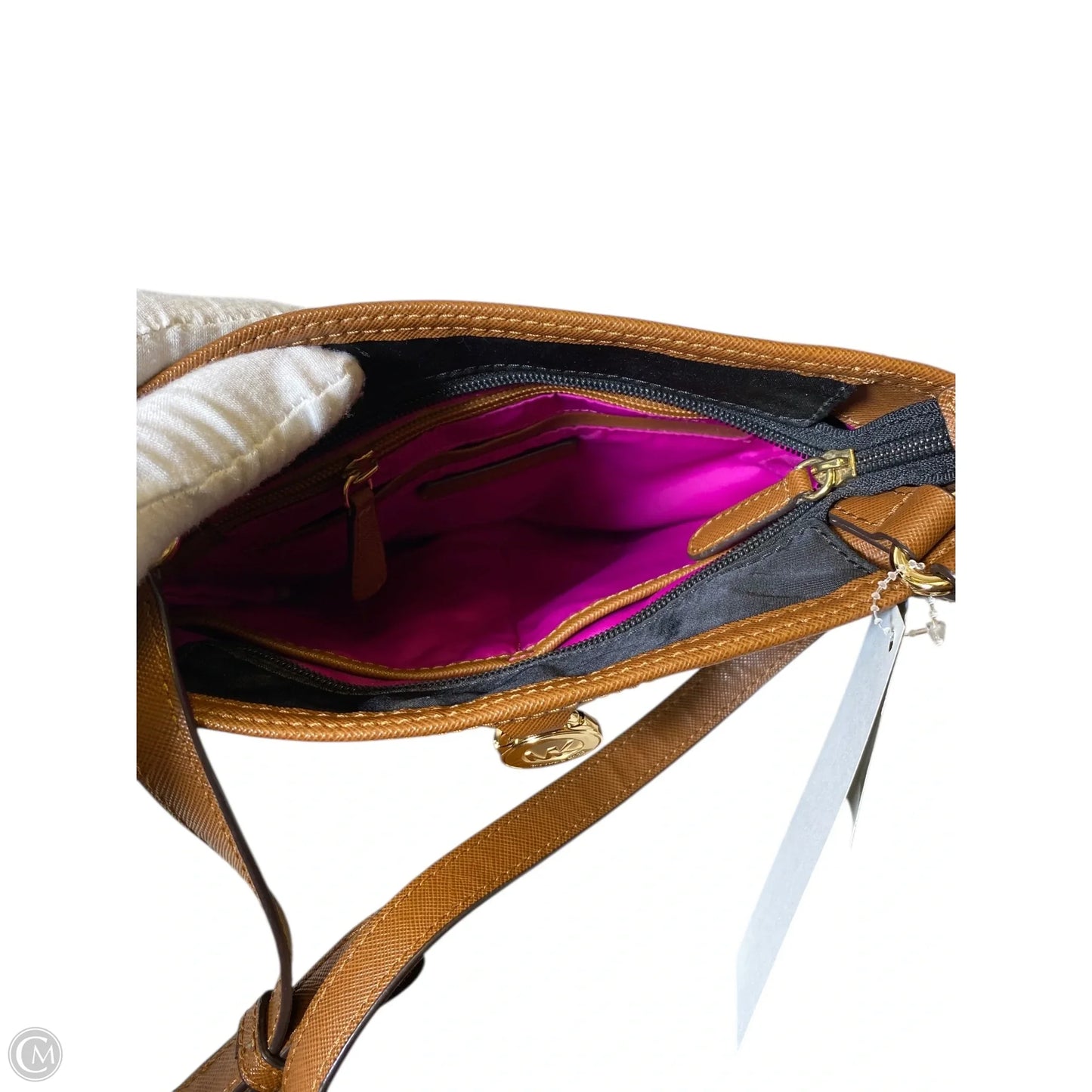 Crossbody Designer By Michael Kors, Size: Medium