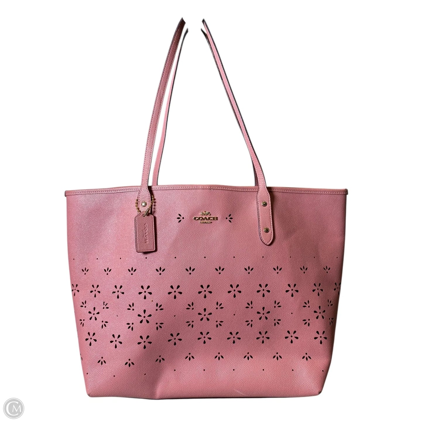 Tote Designer By Coach, Size: Large