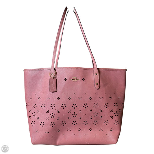 Tote Designer By Coach, Size: Large