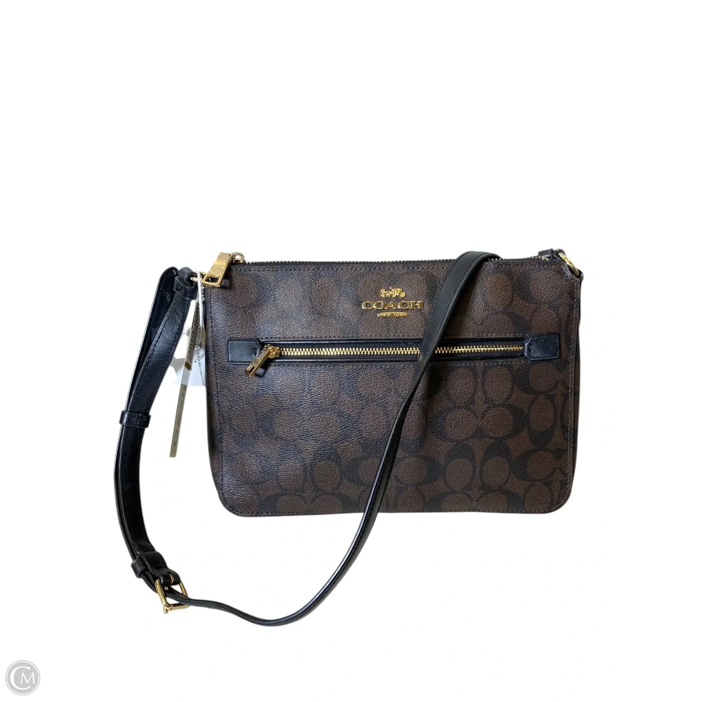 Crossbody Designer By Coach, Size: Medium