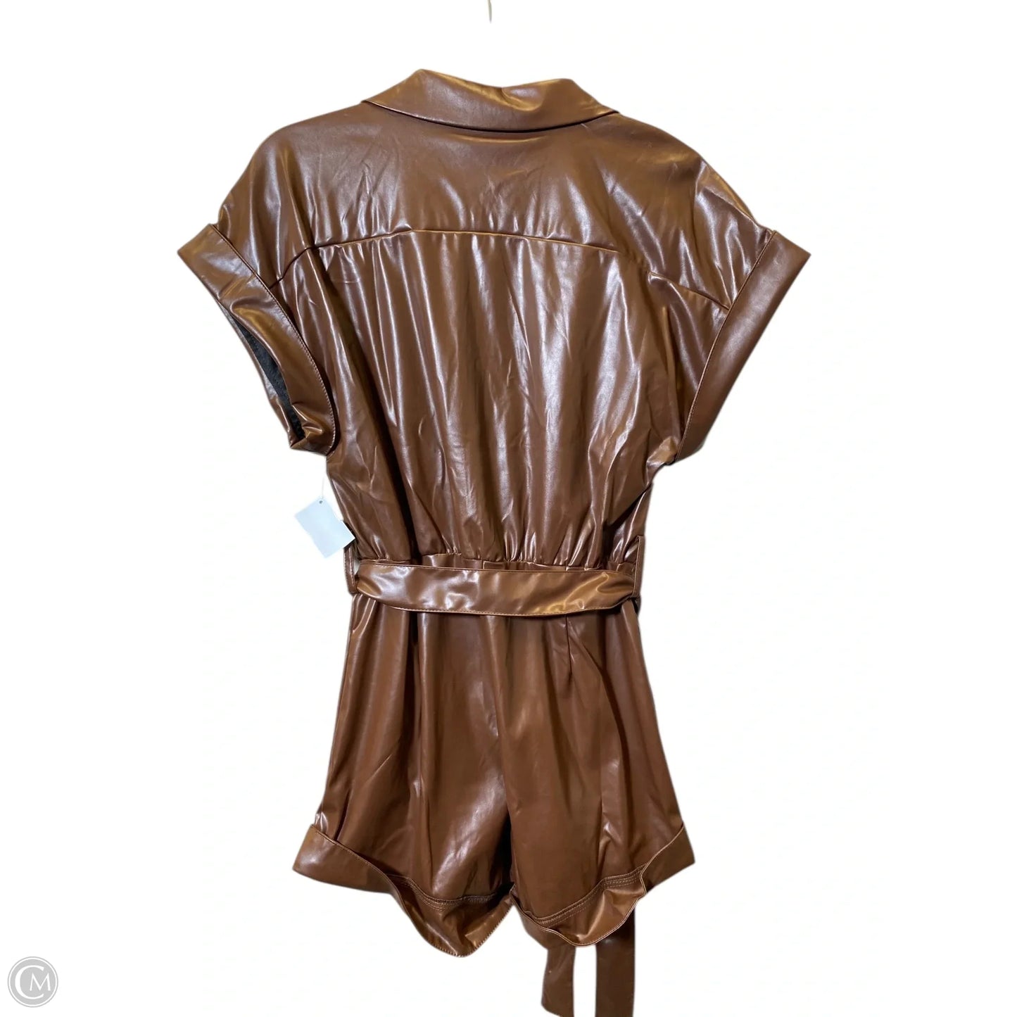 Romper By Day + Moon In Brown, Size: S