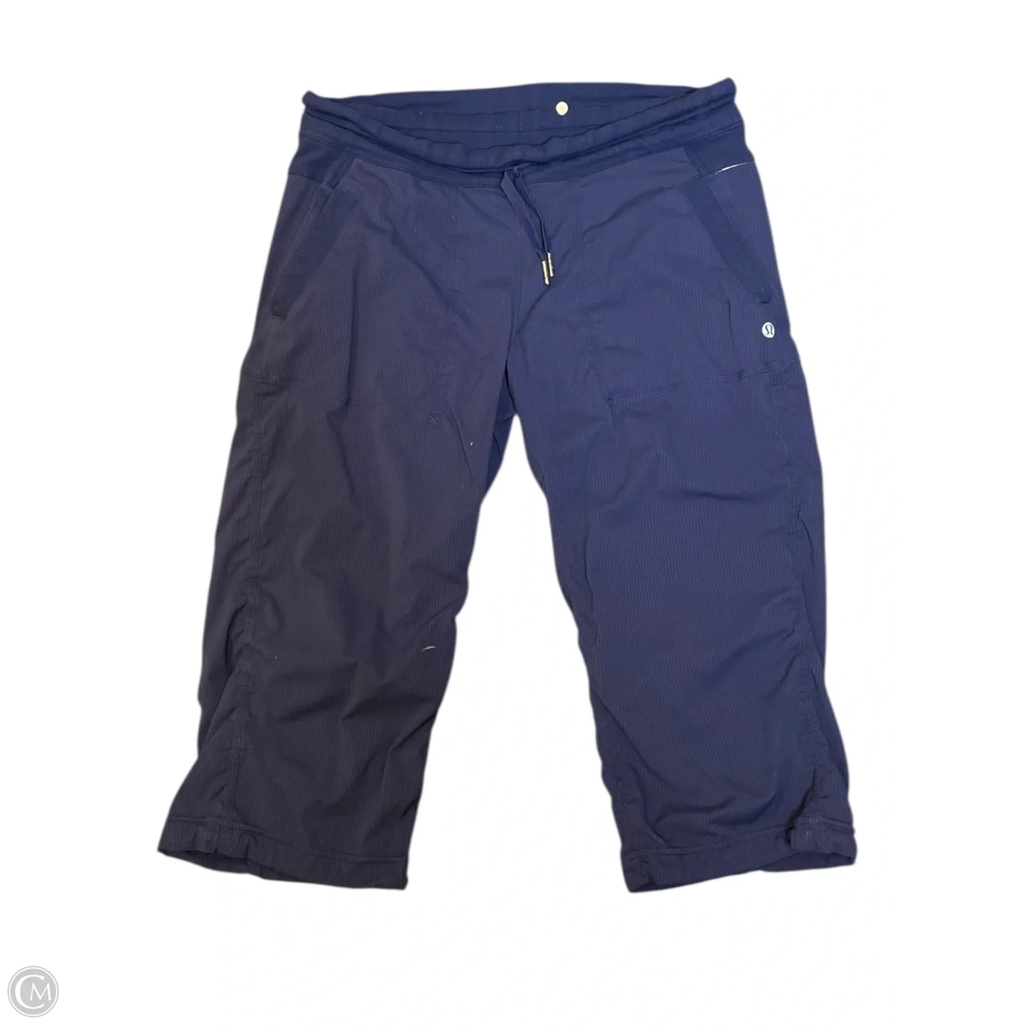 Athletic Capris By Lululemon In Purple, Size: 8