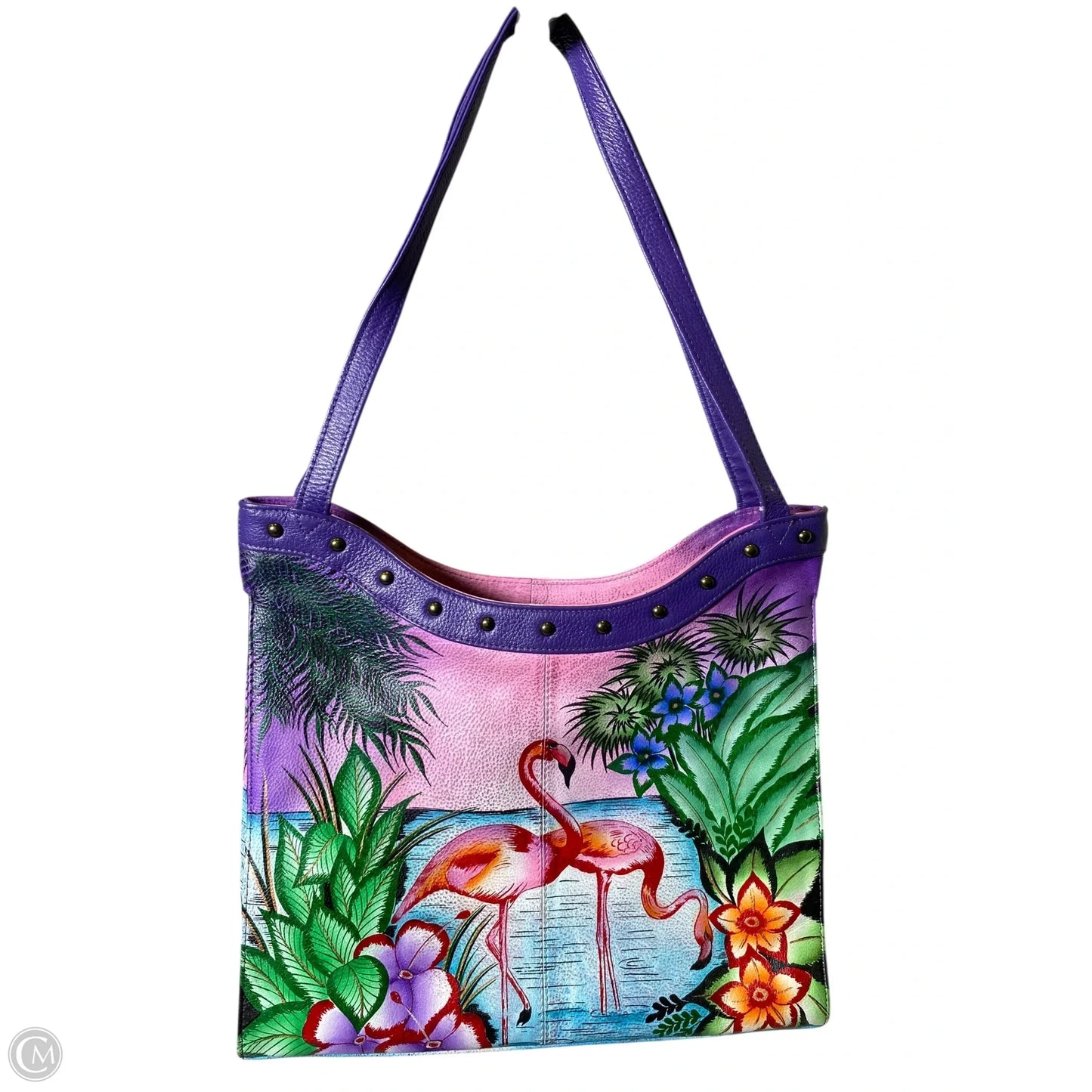 Handbag By Anuschka, Size: Medium