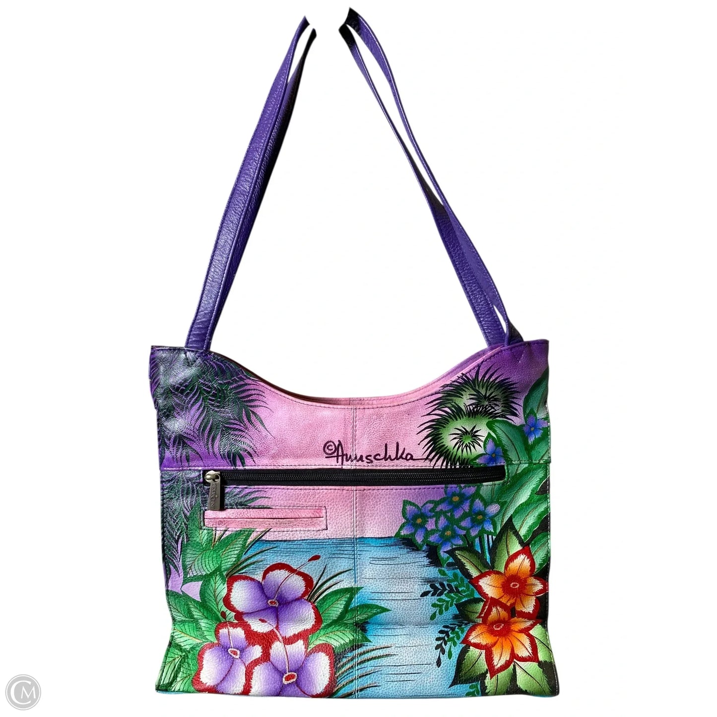 Handbag By Anuschka, Size: Medium