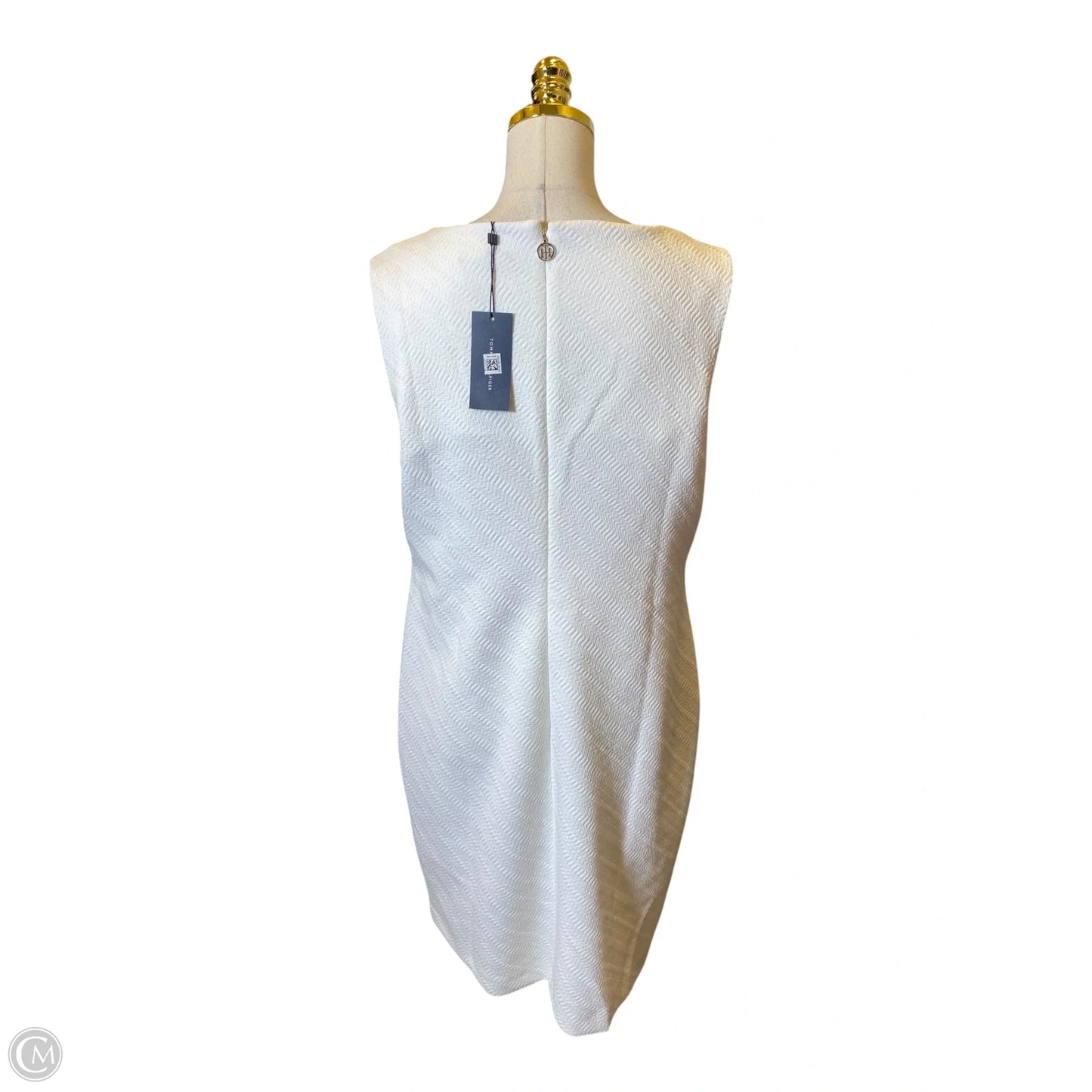 Dress Casual Midi By Tommy Hilfiger In White, Size: L
