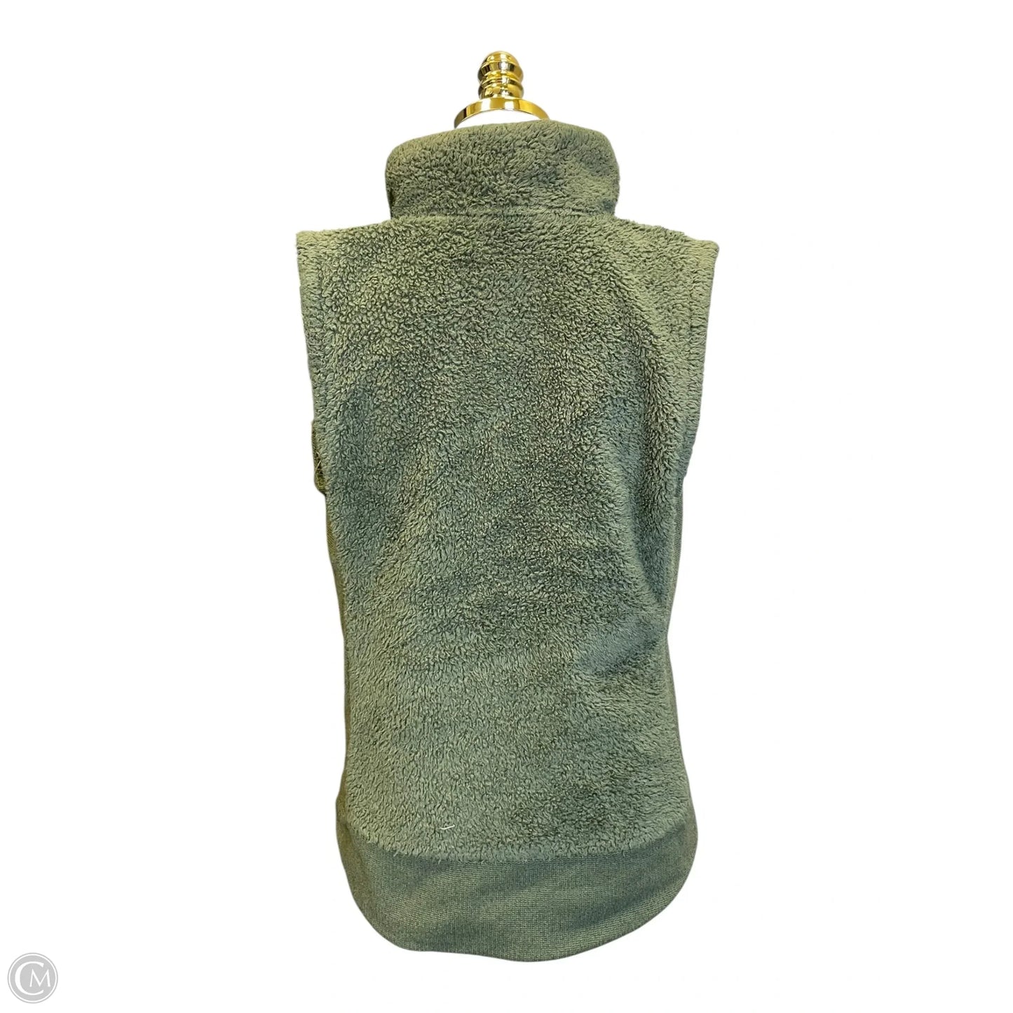 Vest Faux Fur & Sherpa By The North Face In Green, Size: S