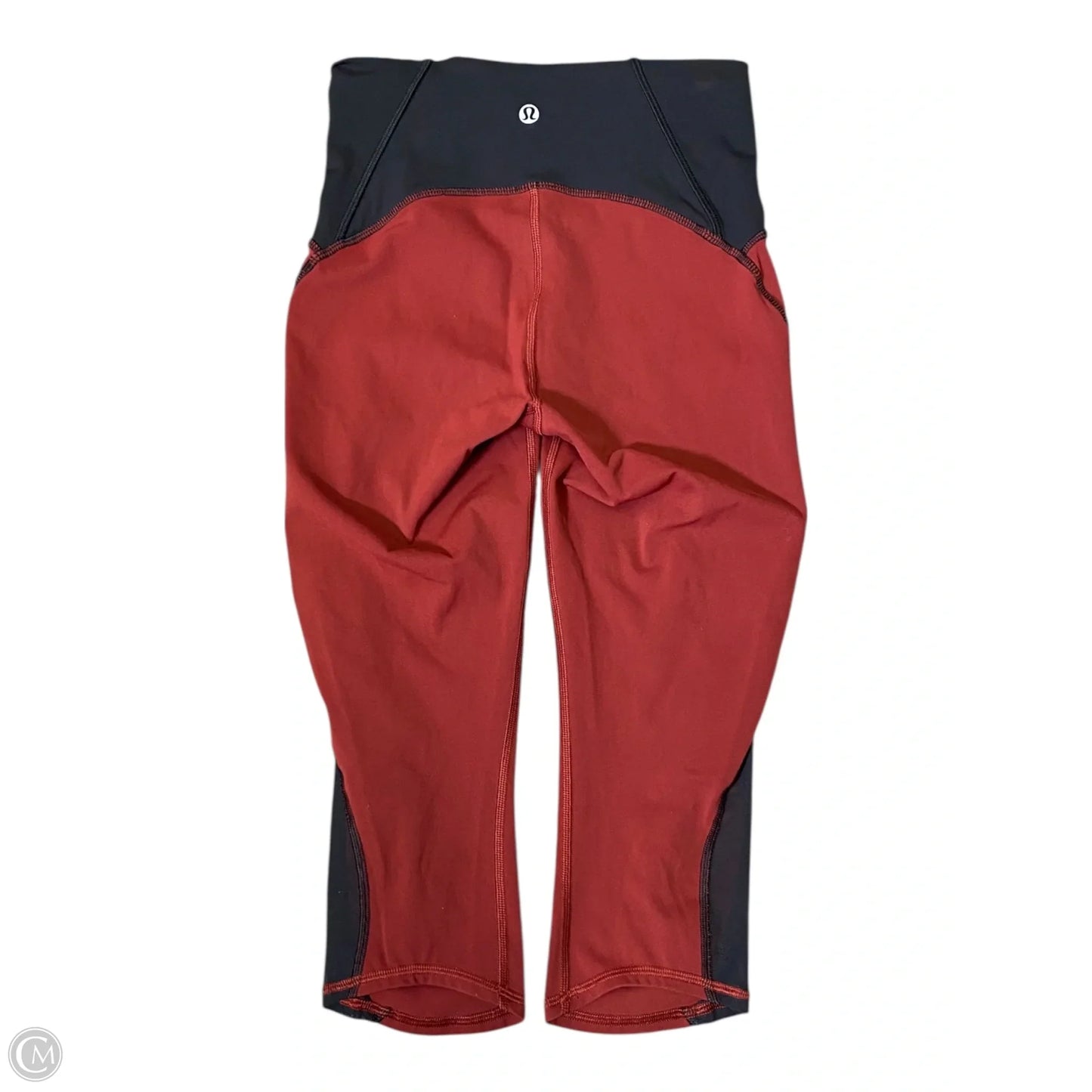 Athletic Leggings By Lululemon In Maroon, Size: S
