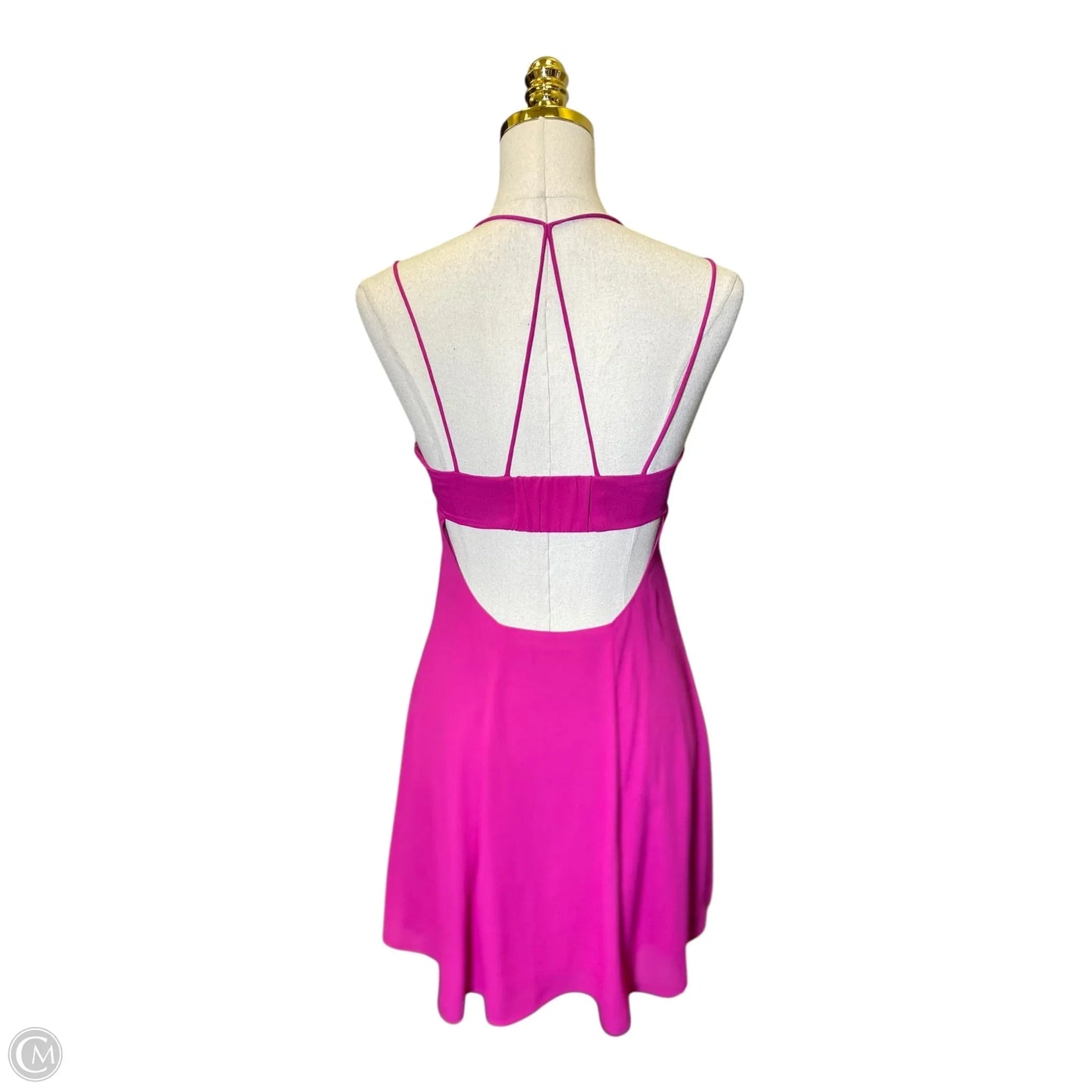 Dress Casual Short By Express In Pink, Size: S