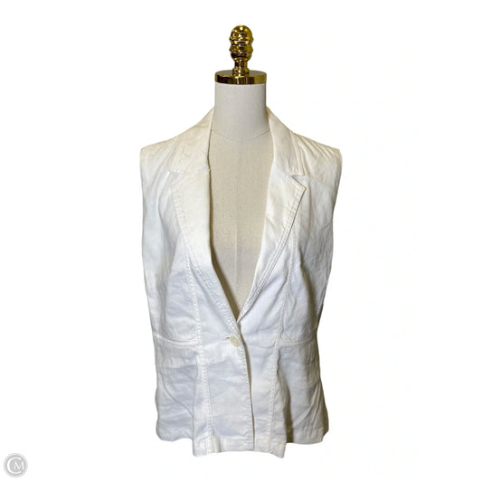 Vest Other By Chicos In White, Size: M