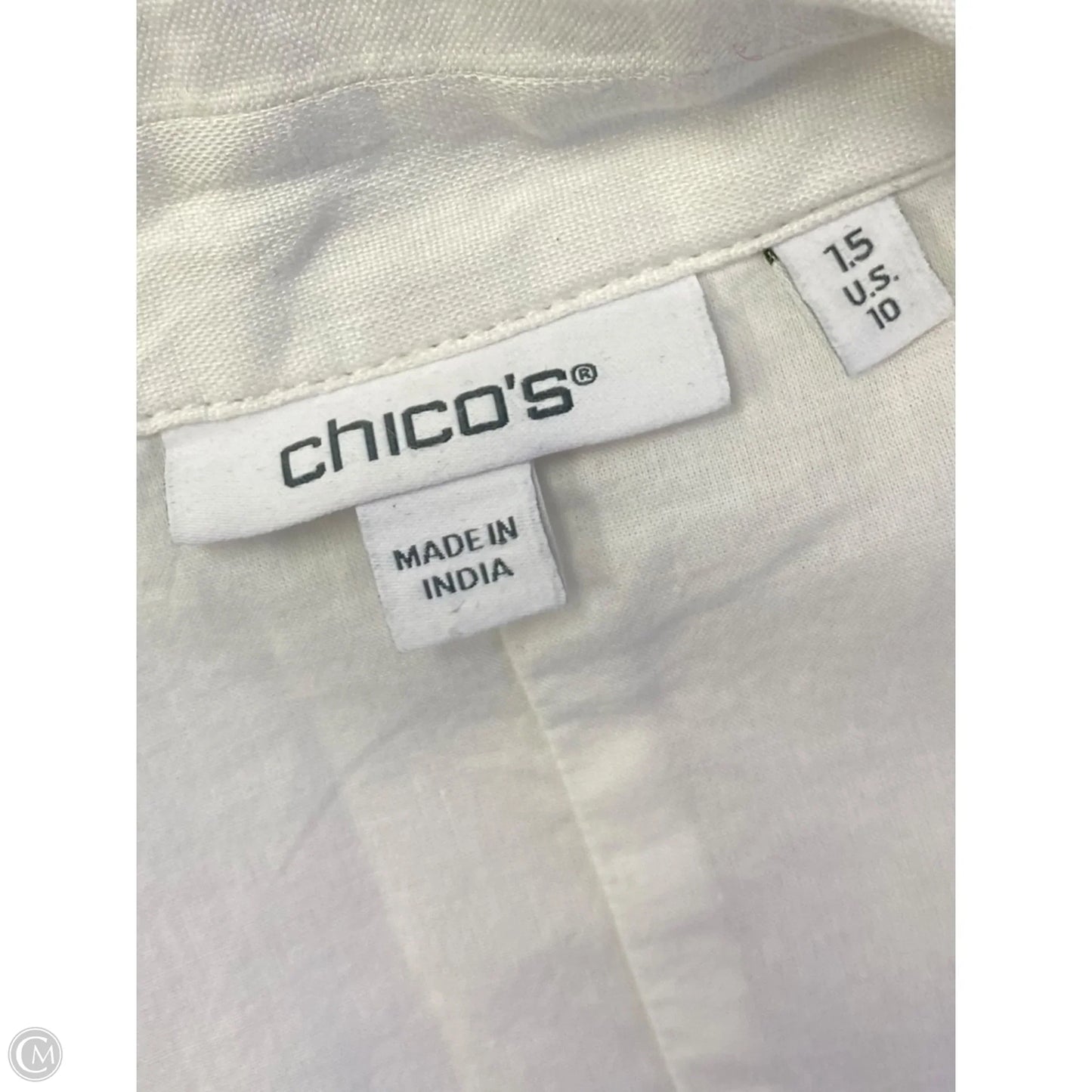 Vest Other By Chicos In White, Size: M
