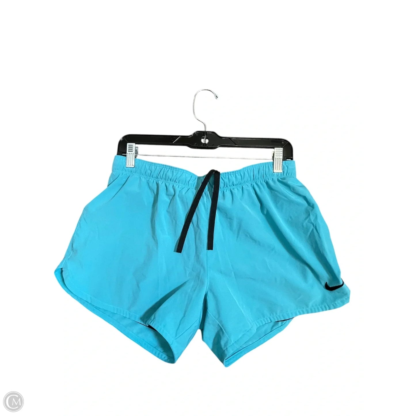 Athletic Shorts By Nike In Aqua, Size: M