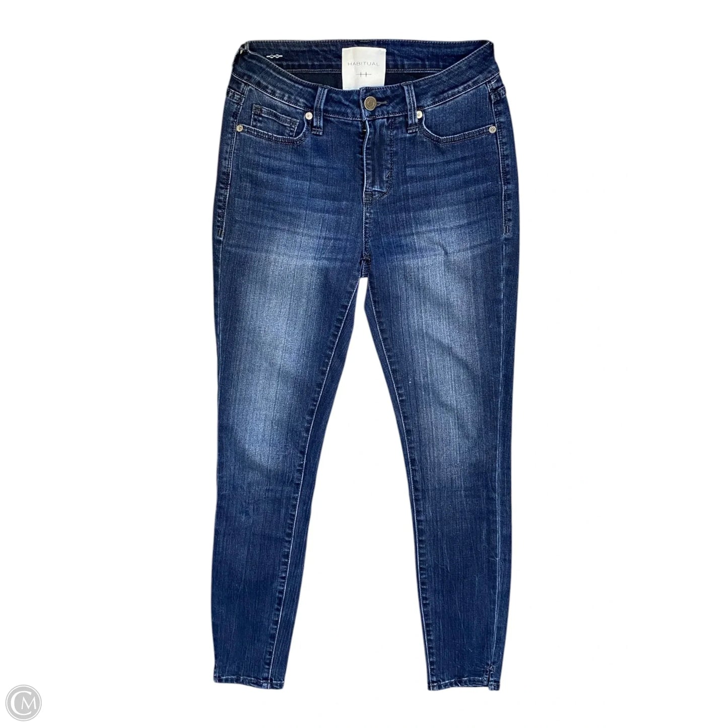 Jeans Skinny By Habitual In Blue Denim, Size: 2
