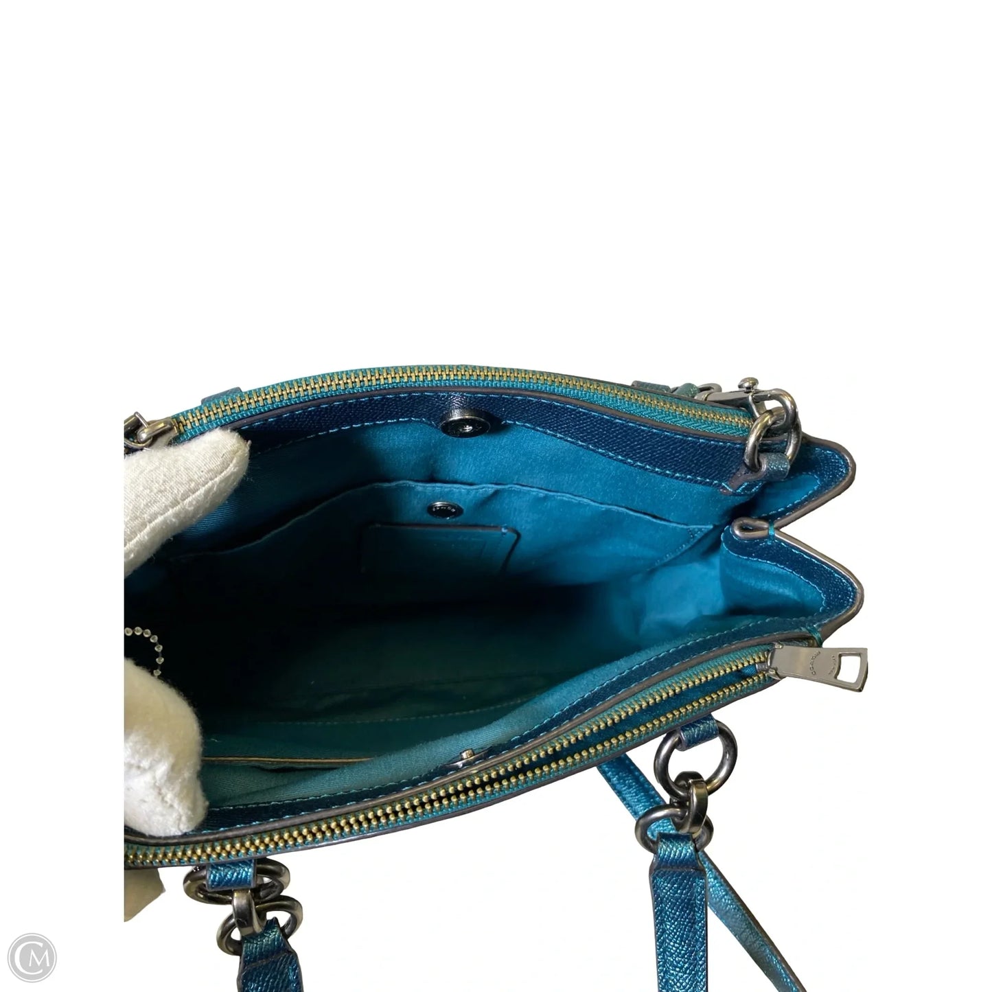 Handbag Designer By Coach, Size: Medium