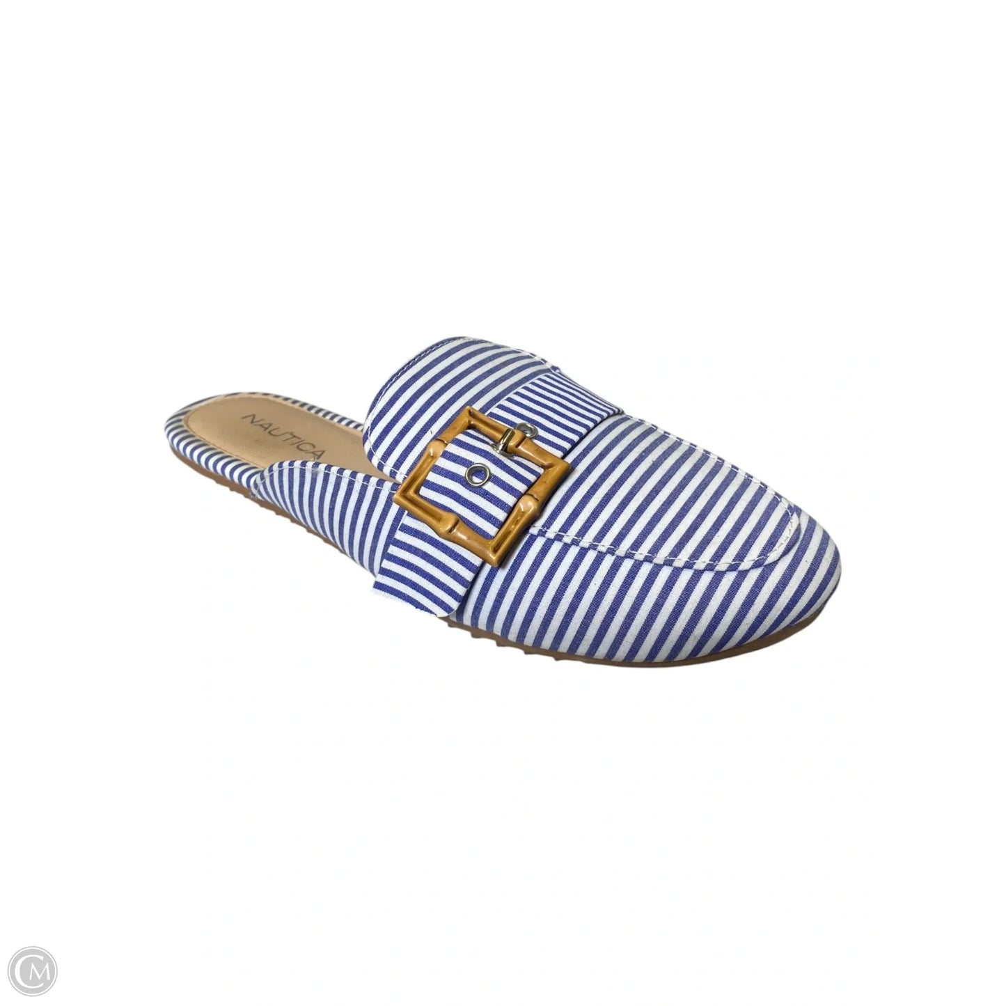 Shoes Flats By Nautica In Blue & White, Size: 7