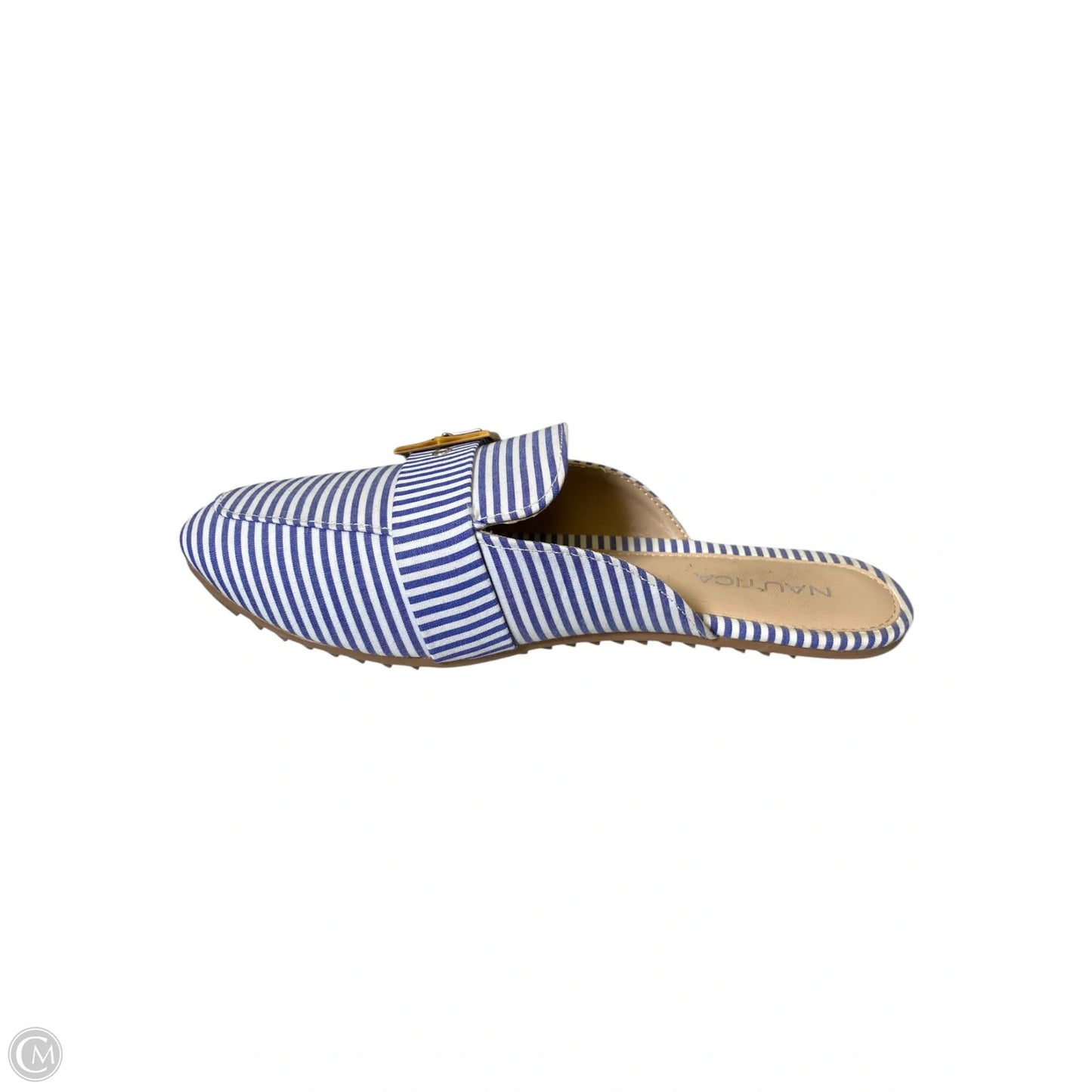 Shoes Flats By Nautica In Blue & White, Size: 7