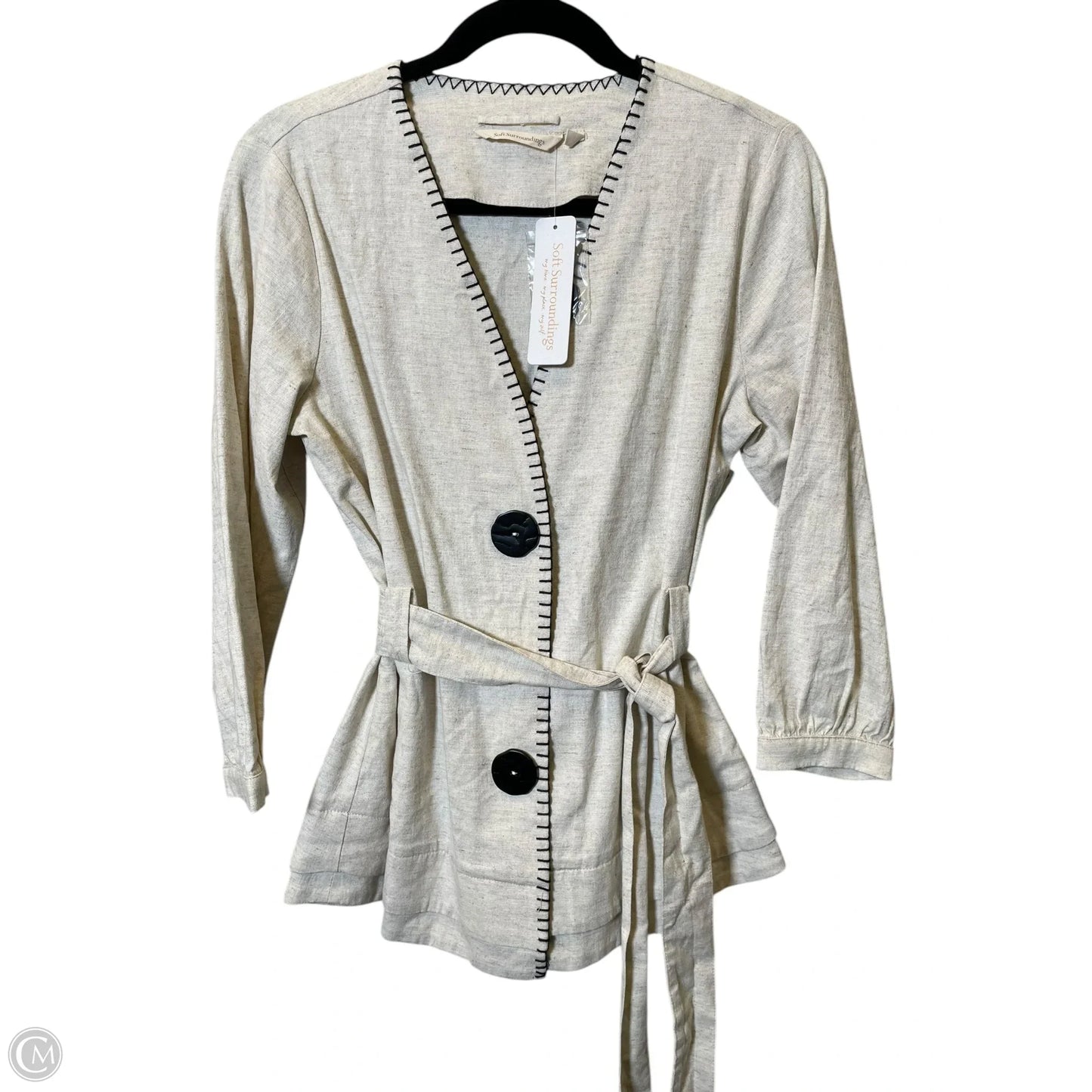 Jacket Other By Soft Surroundings In Tan, Size: S