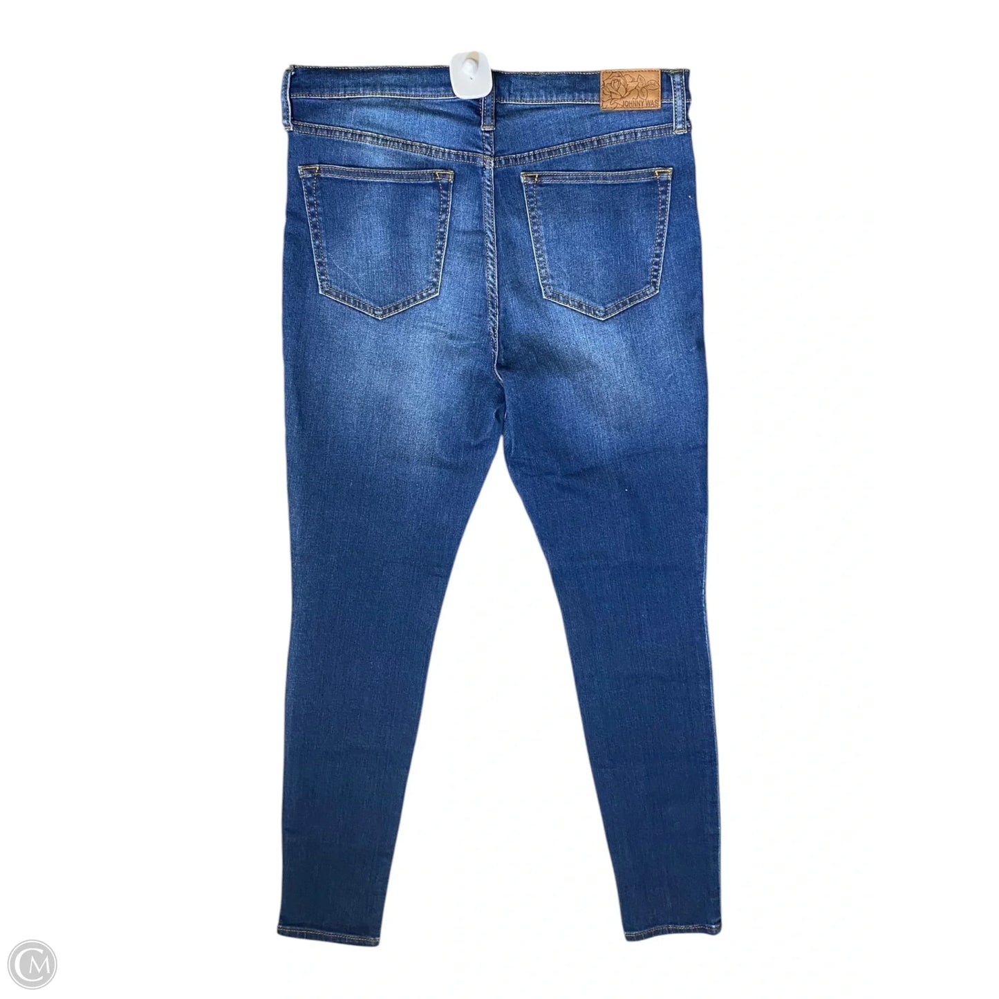 Jeans Skinny By Johnny Was In Blue, Size: 8