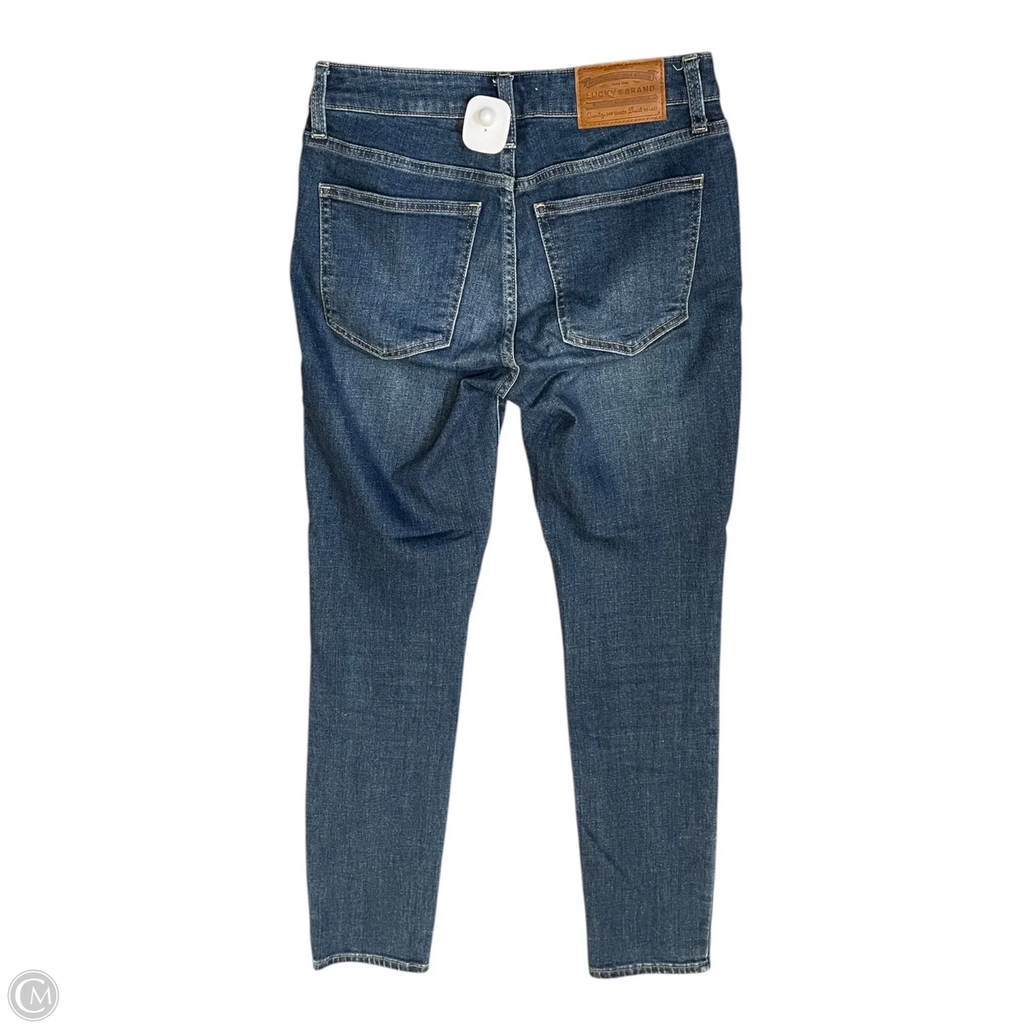 Jeans Skinny By Lucky Brand In Blue Denim, Size: 2