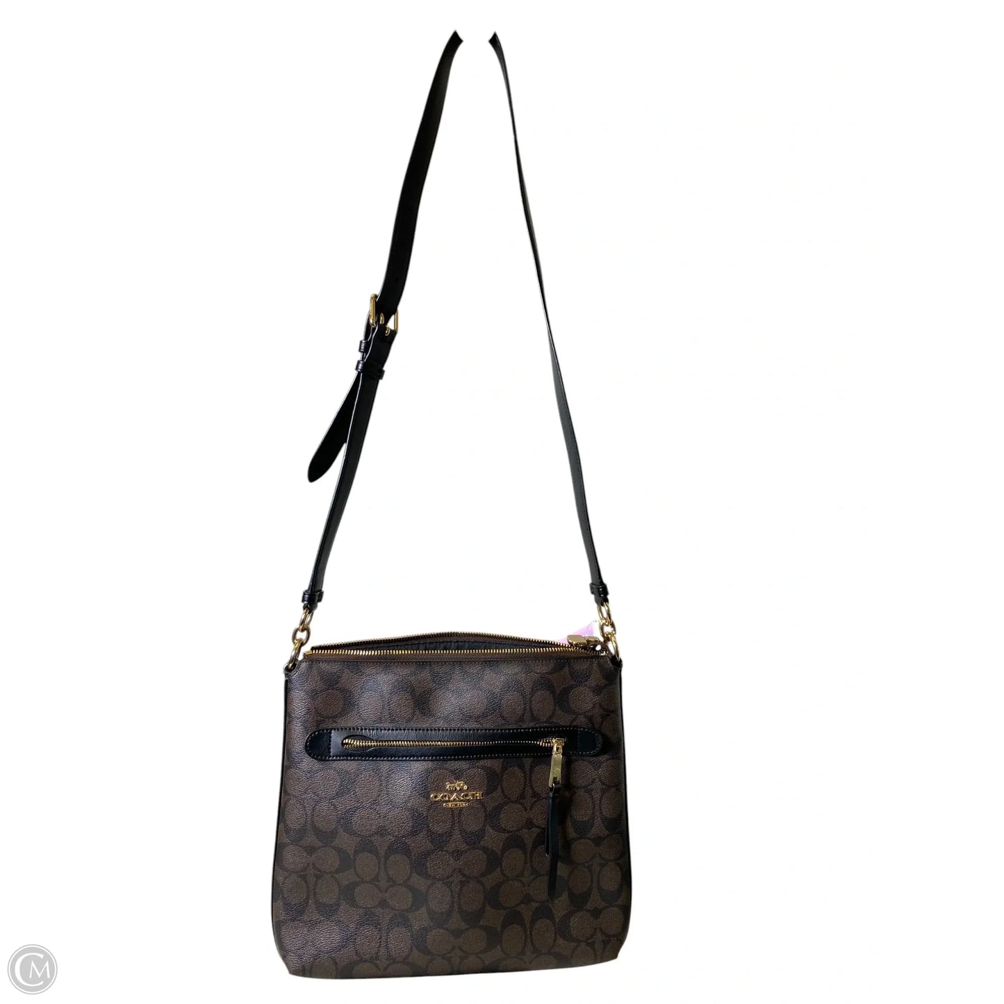 Crossbody Designer By Coach, Size: Large